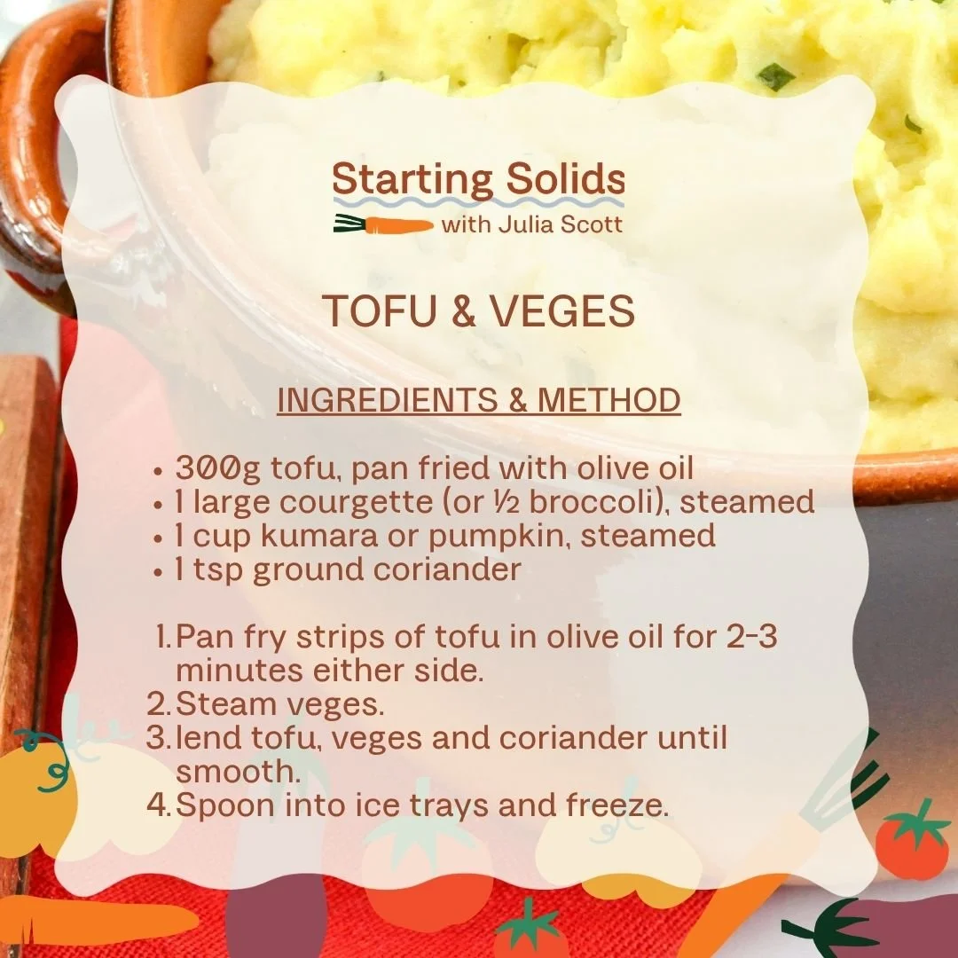 Tofu And Veges Puree