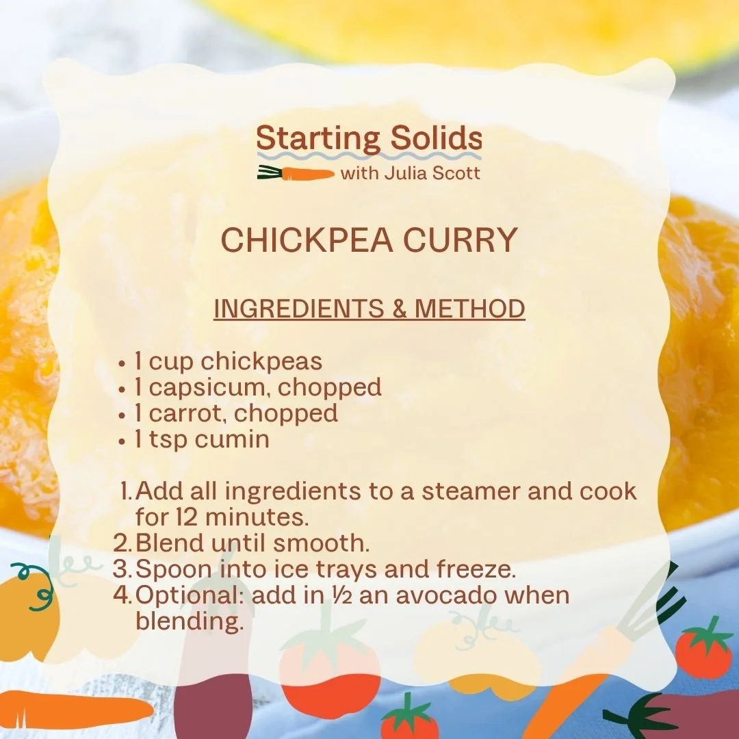 Chickpea Curry Puree