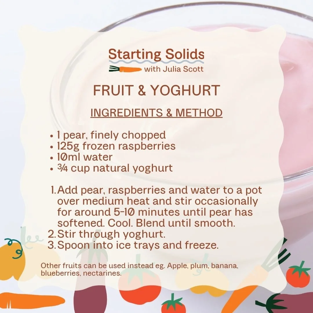 Fruit And Yoghurt Puree