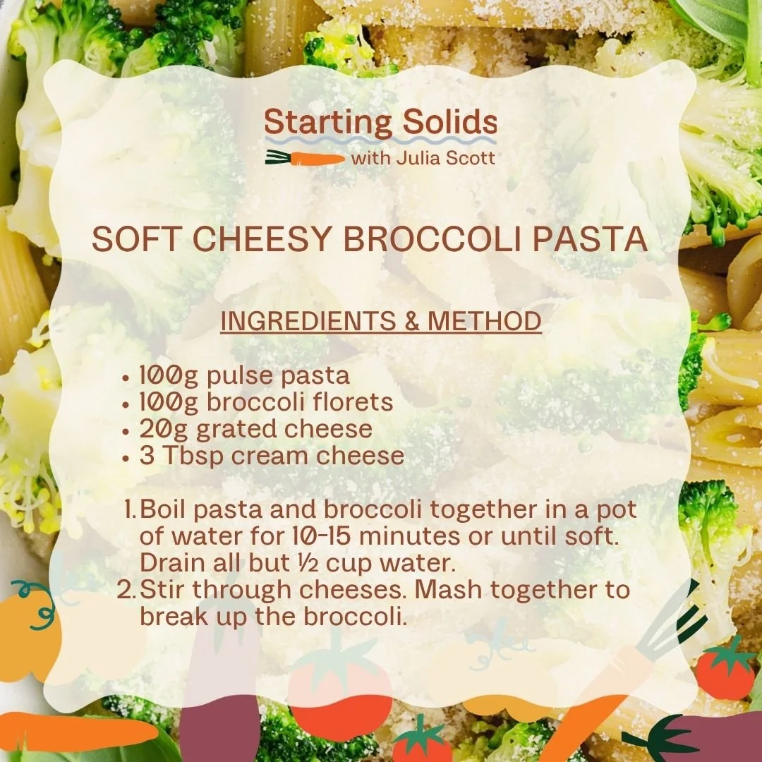 Soft Cheesy Broccoli Pasta