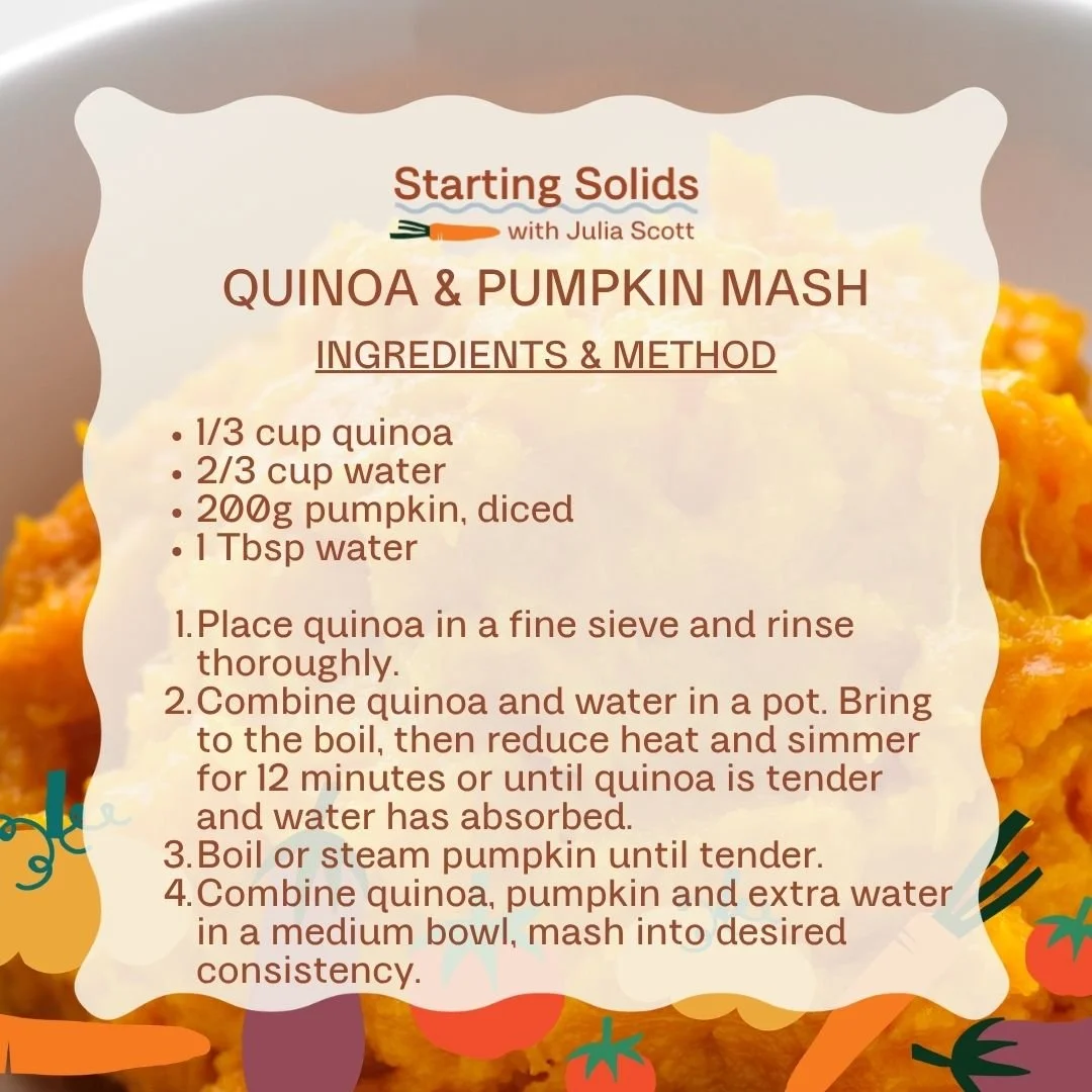 Quinoa And Pumpkin Mash