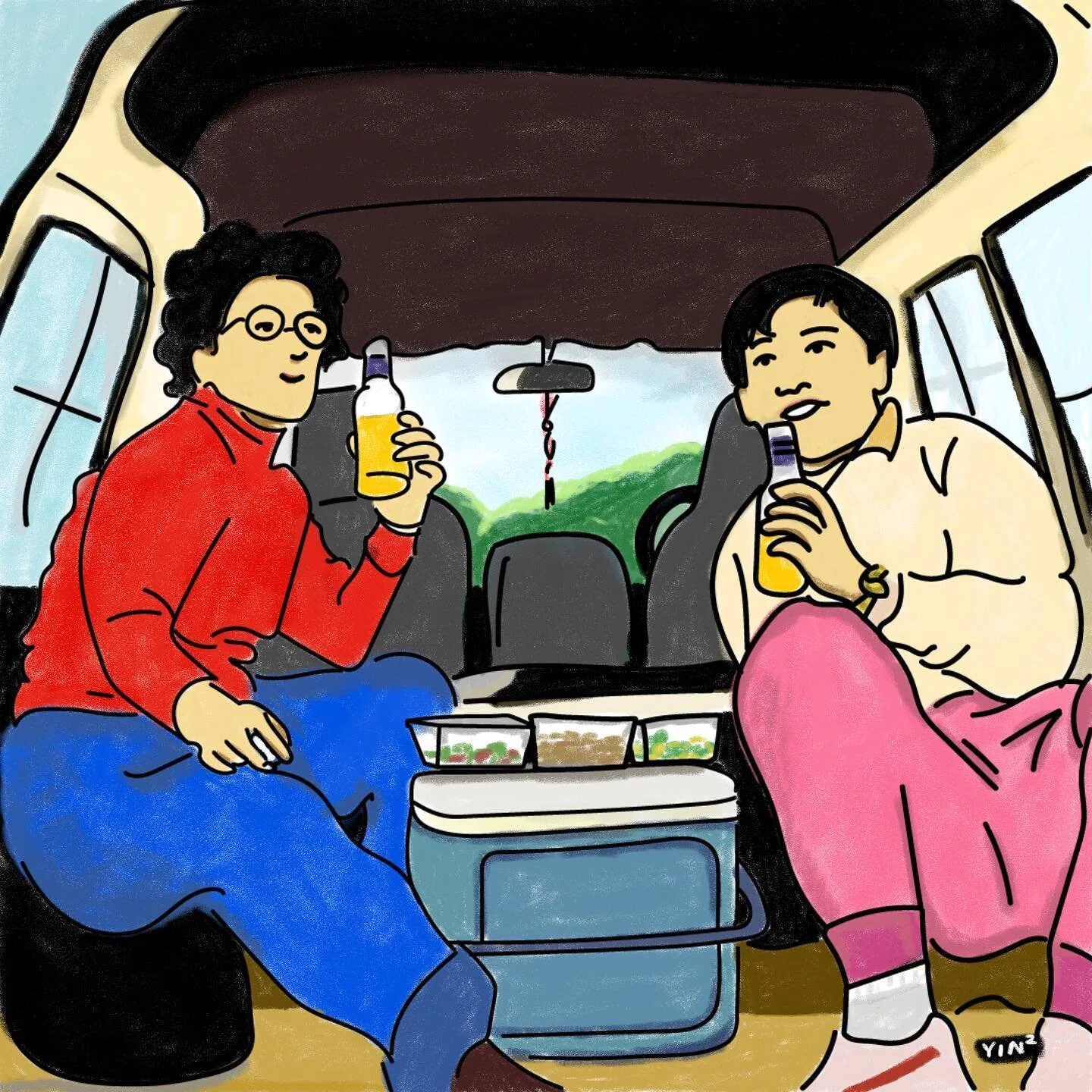 The rents having the time of their lives before we came along ✌️✌️