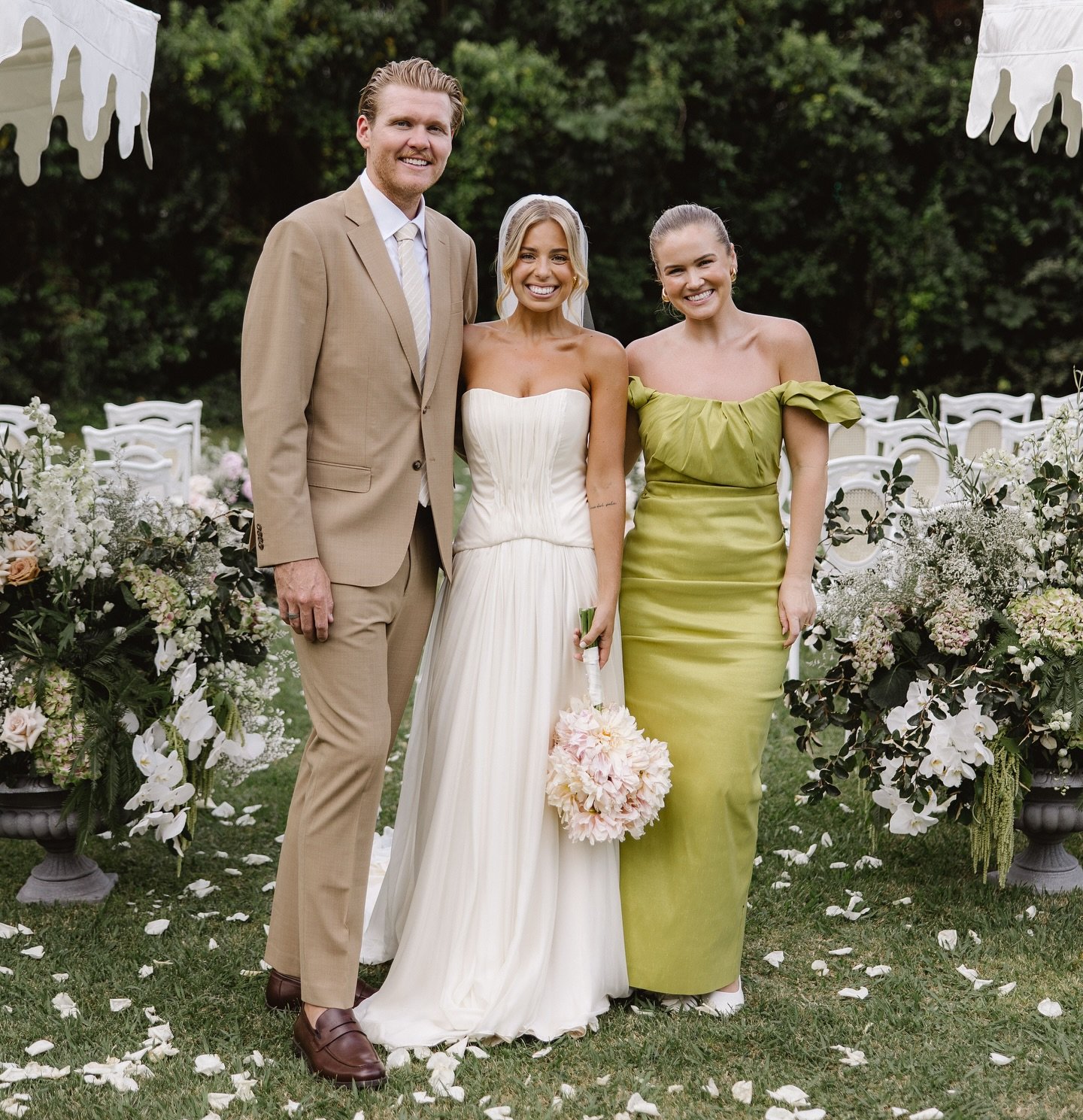 CLAUDIA &amp; JAKE | A steamy summers day at the always divine @somerleys.suttonforest 🍃 These two stole my heart, the sweetest love story and the best vibes ALL DAY!! 

Shot by @alexmarksphotography 

#weddingphotography #wedding #weddingday #south