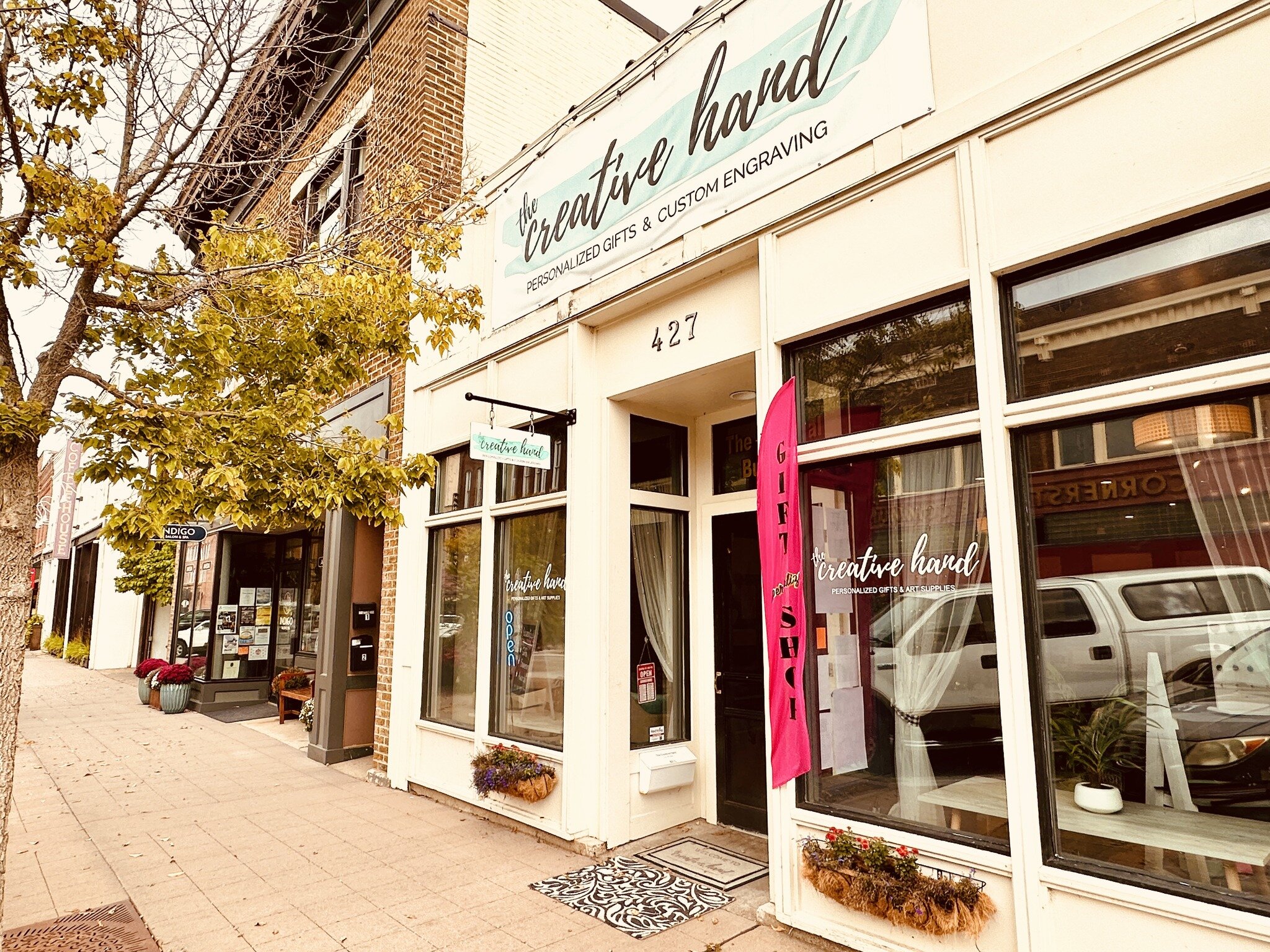 Is The Creative Hand  the best kept secret in downtown Red Wing? It just might be! 

The Creative Hand doesn't just sell gift items, they provide the opportunity to PERSONALIZE the perfect gift.  Gift for a new baby? How about a personalized photo fr