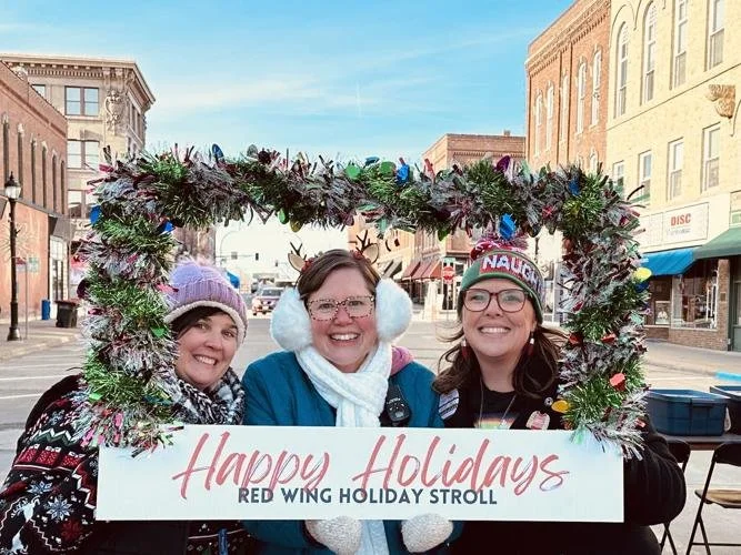 Treasure Island to support the Holiday Stroll drone show and Small Business Saturday events