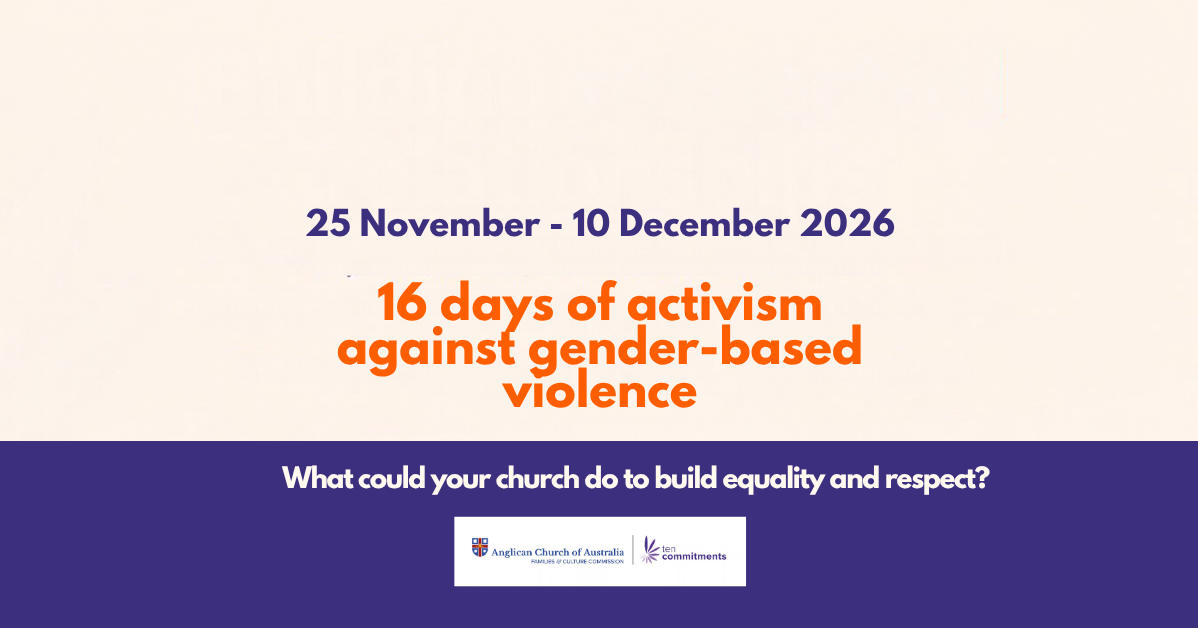 16 Days of activism 2026