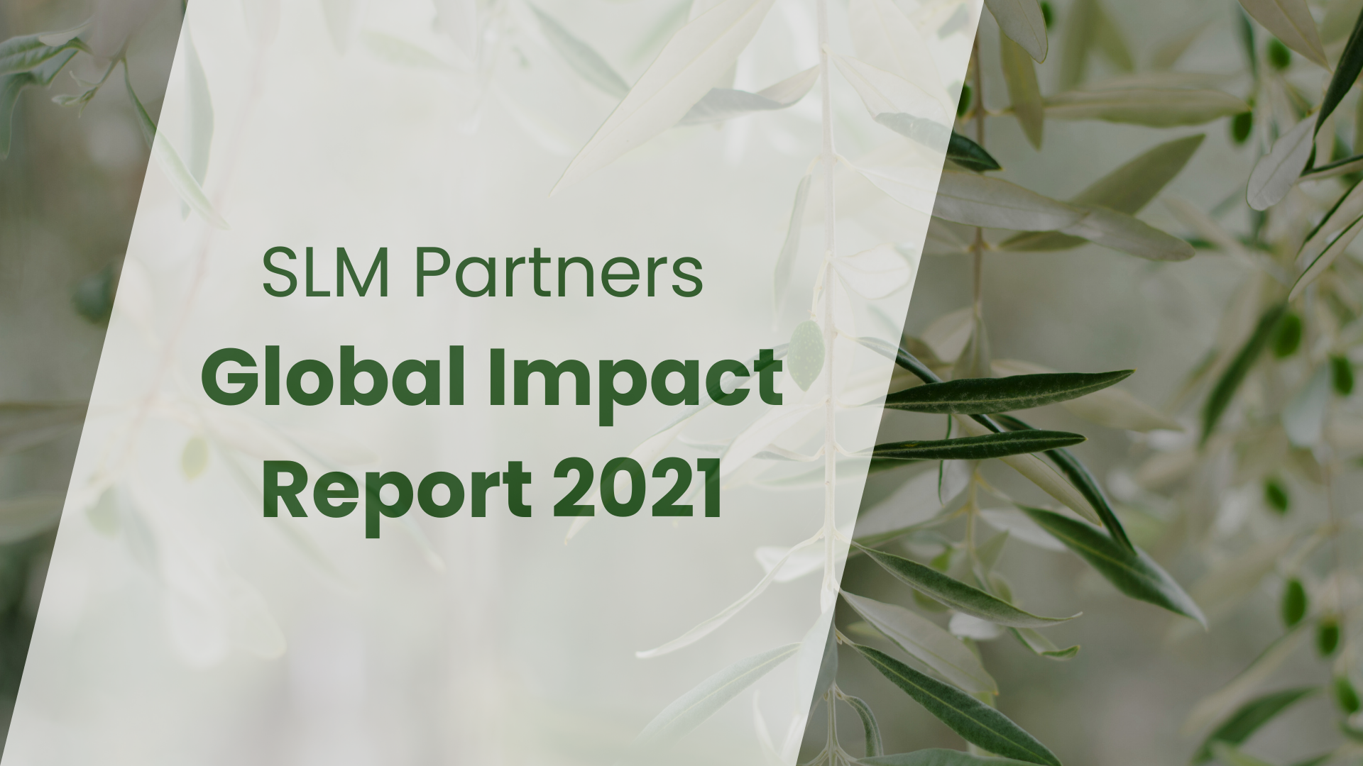SLM Global Impact Report 2021
