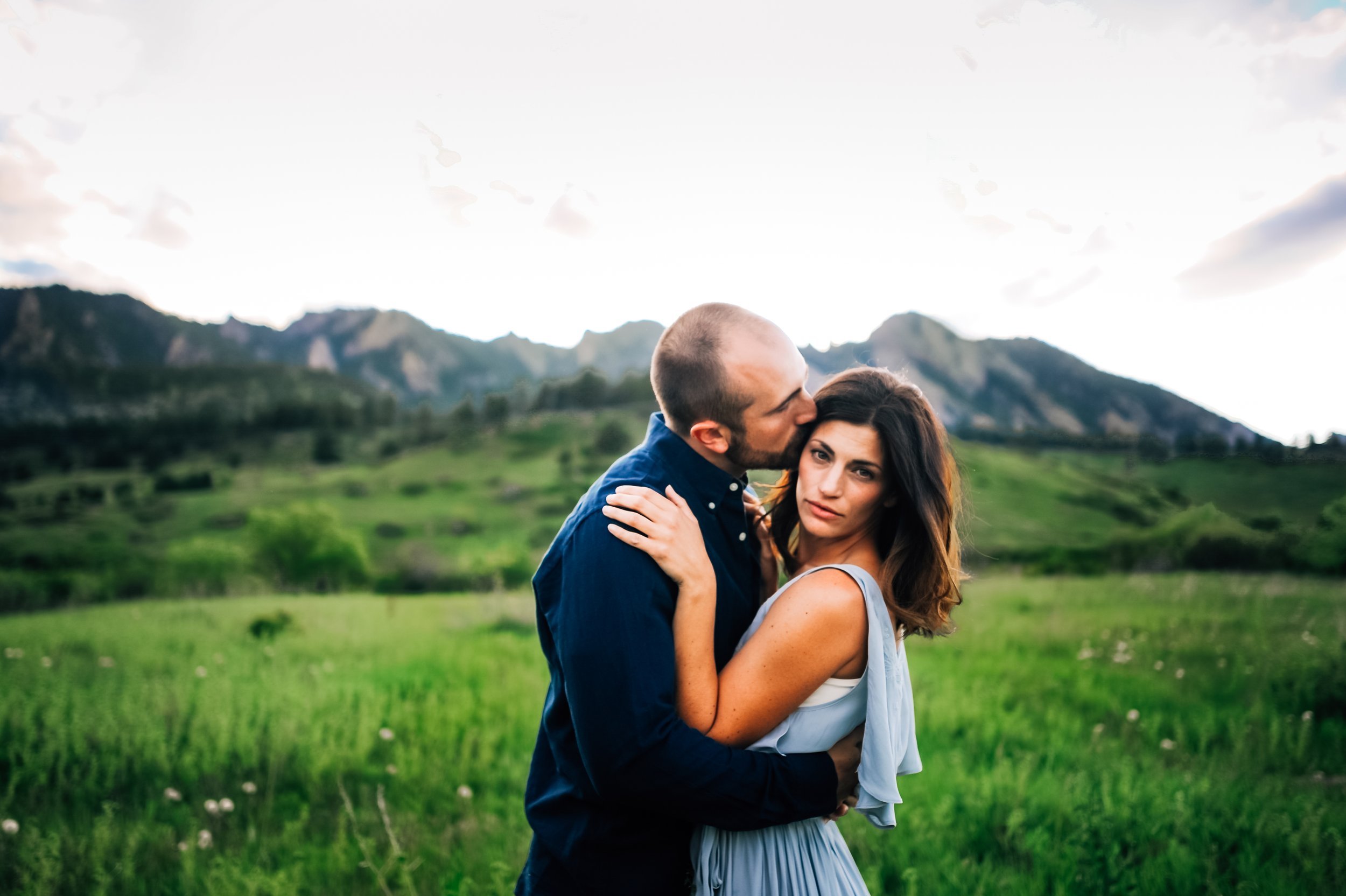 couple in love for beautiful Engagement photos