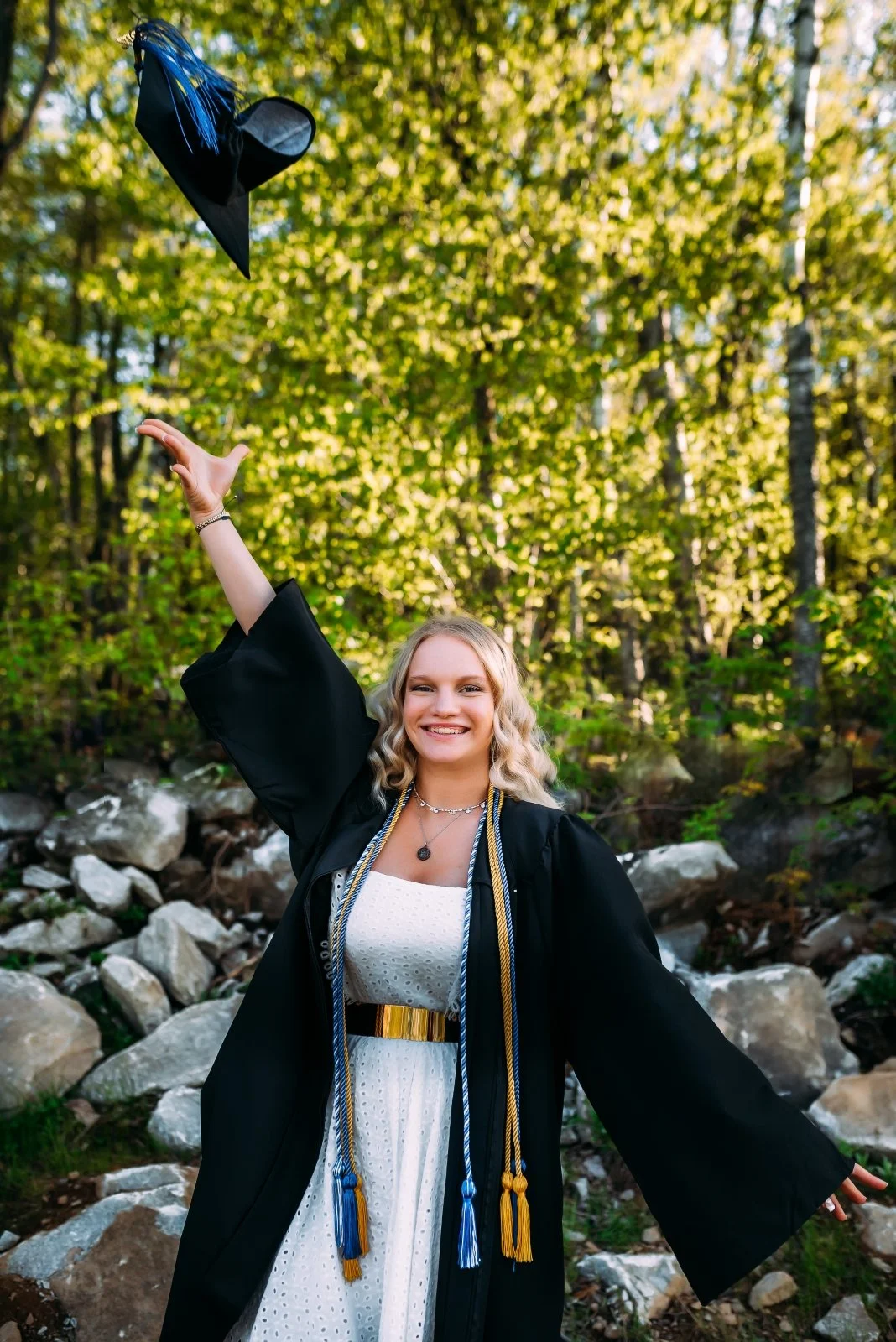 Cap & Gown Graduating Senior Session in Wausau, Wisconsin. — Kelly ...