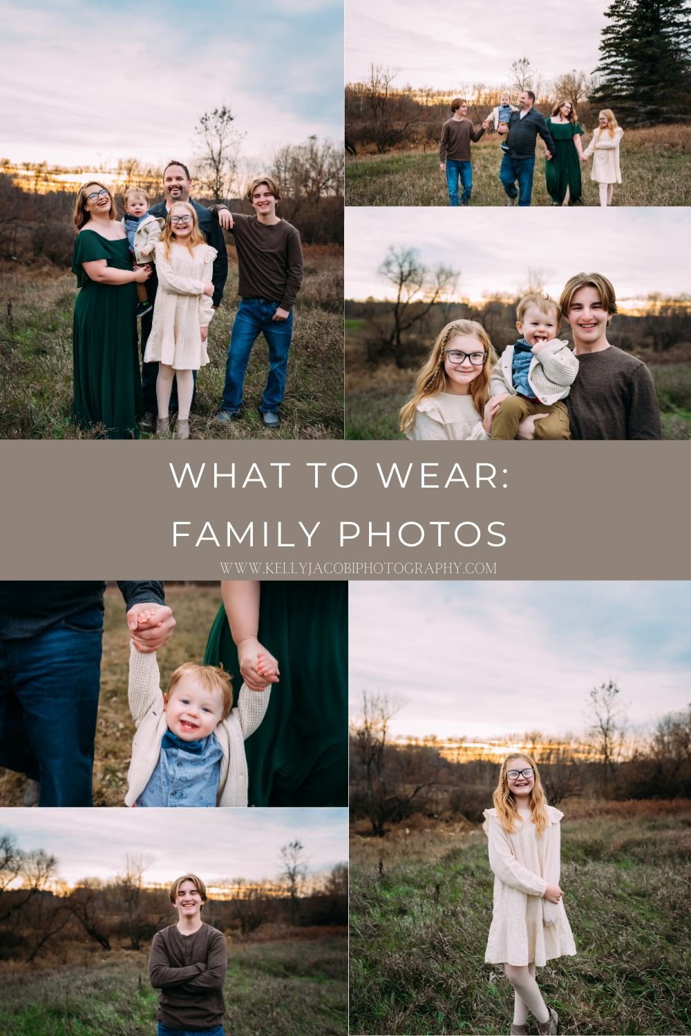 What to wear family photos