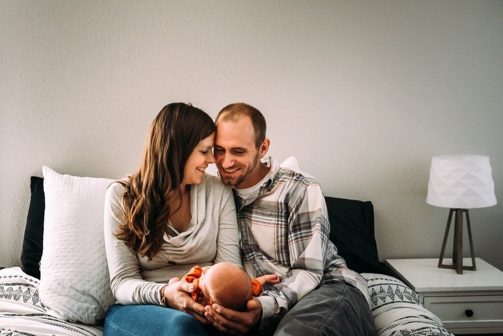 creative newborn ideas, in home newborn photos, wisconsin newborn photographer