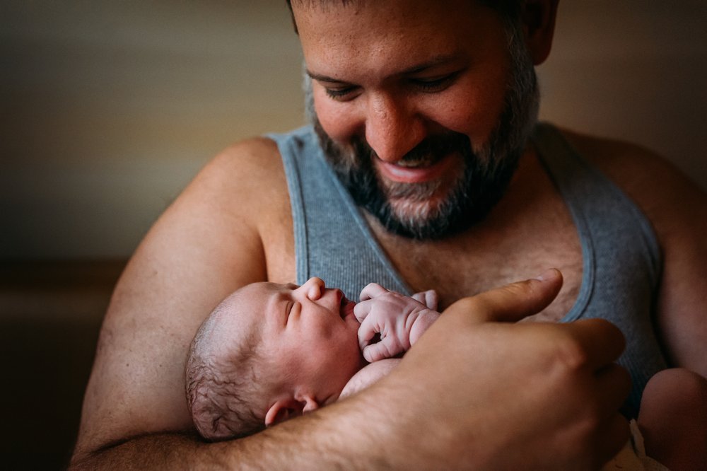 creative newborn ideas, in home newborn photos, wisconsin newborn photographer