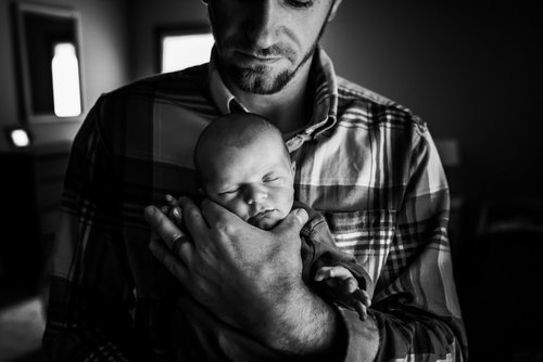 creative newborn ideas, in home newborn photos, wisconsin newborn photographer