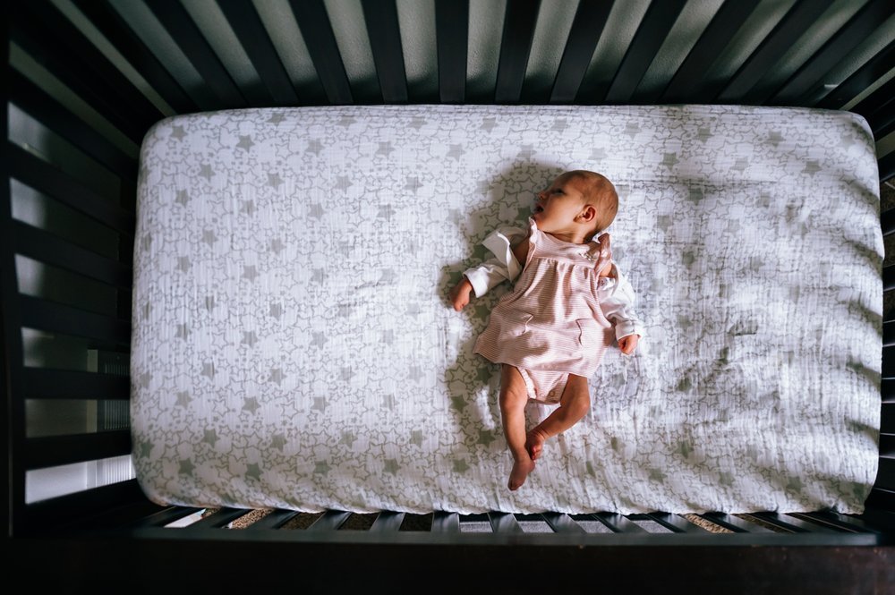 creative newborn photo ideas, in home newborn photos, wisconsin newborn photographer