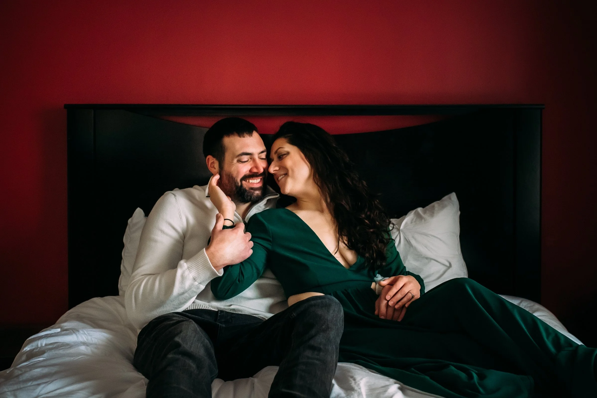 wausau engagement photographer wisconsin couples photographer inhome photo session