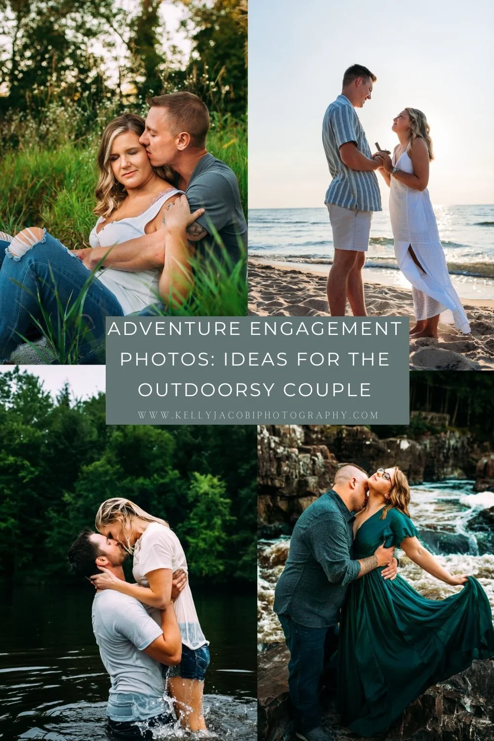 Adventure Engagement Photos: Ideas for the Outdoorsy Couple