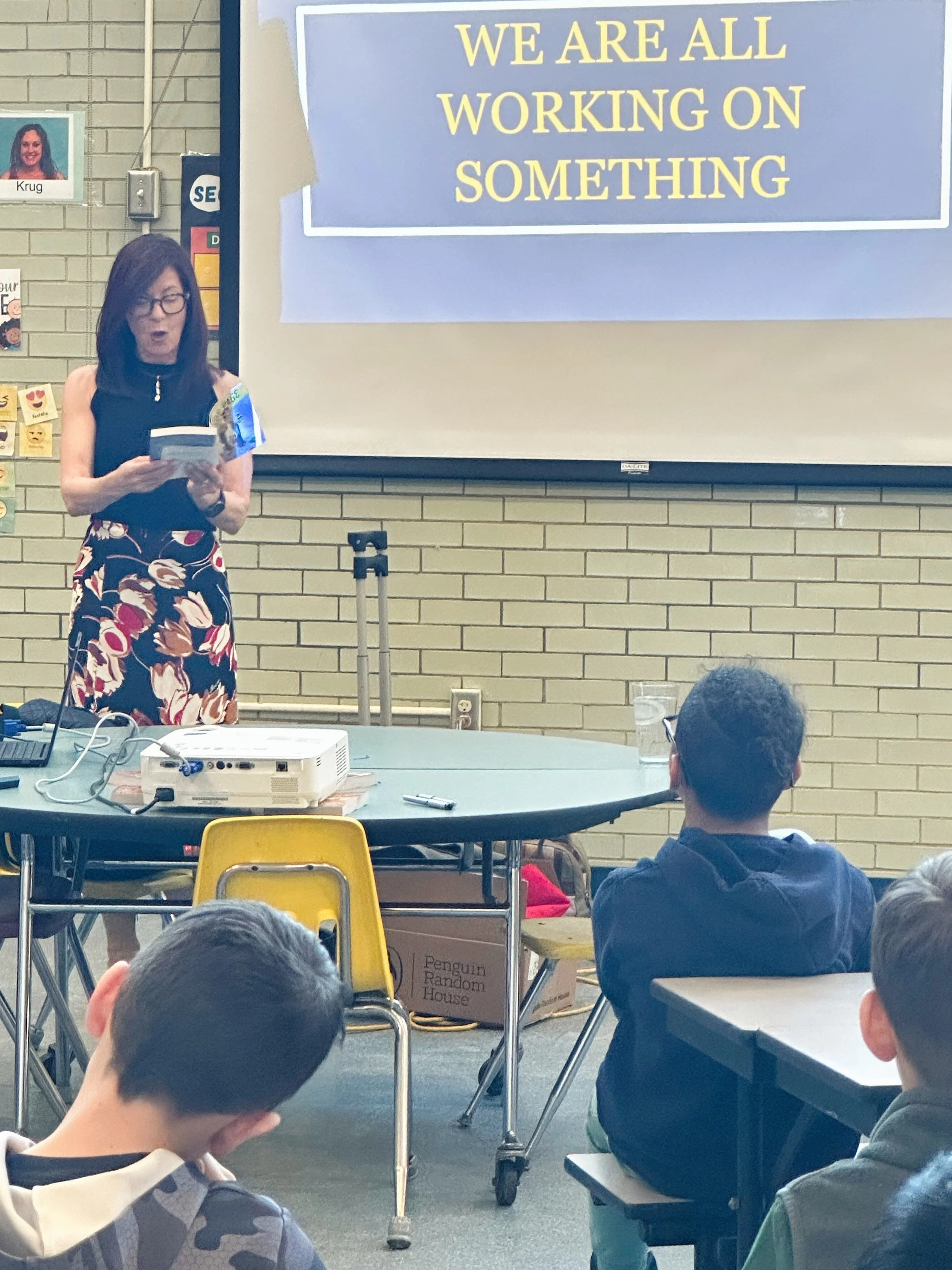 Author Elly Swartz Visits Fourth Grade!