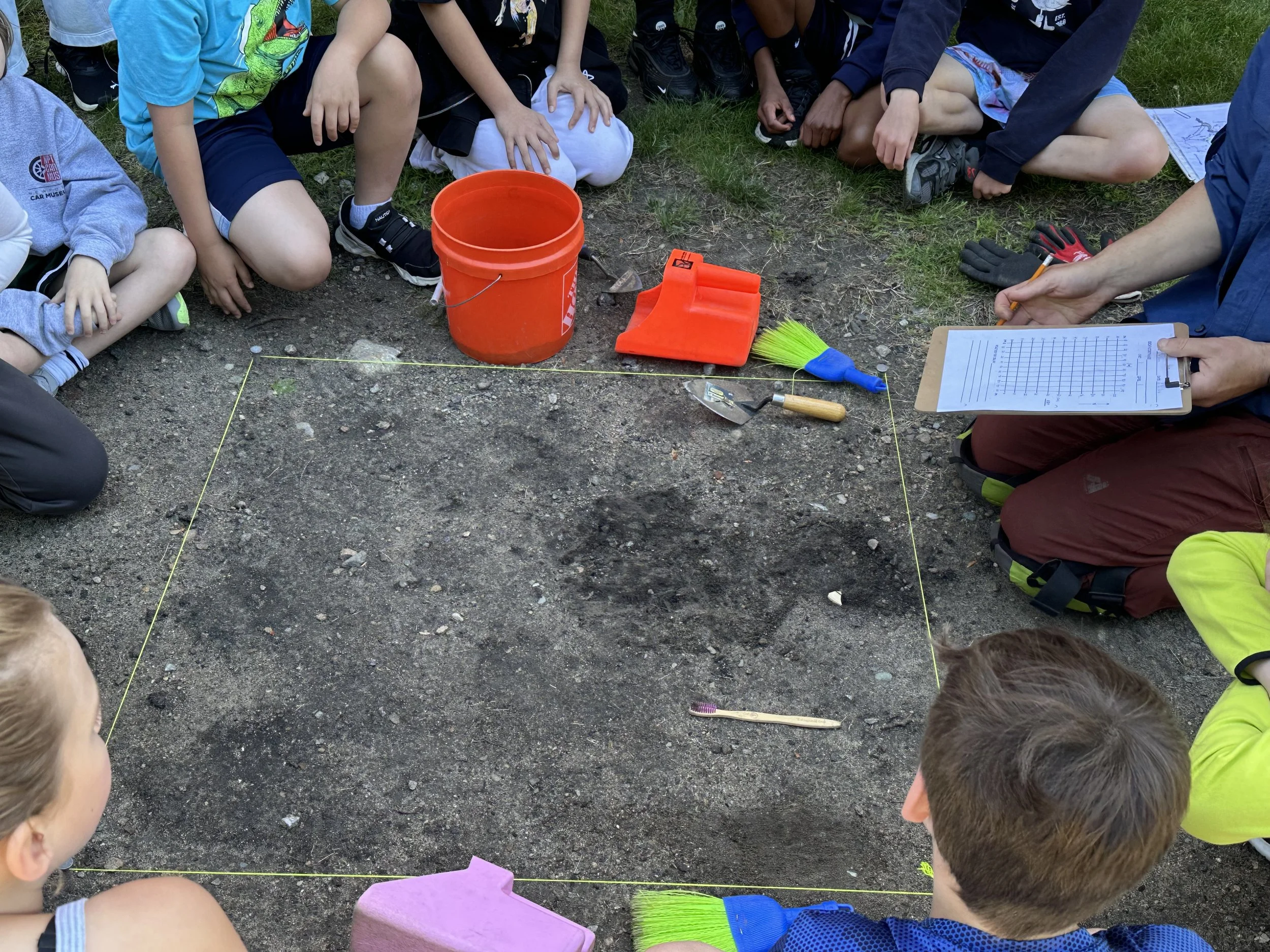 Archeology for the 4th Graders!