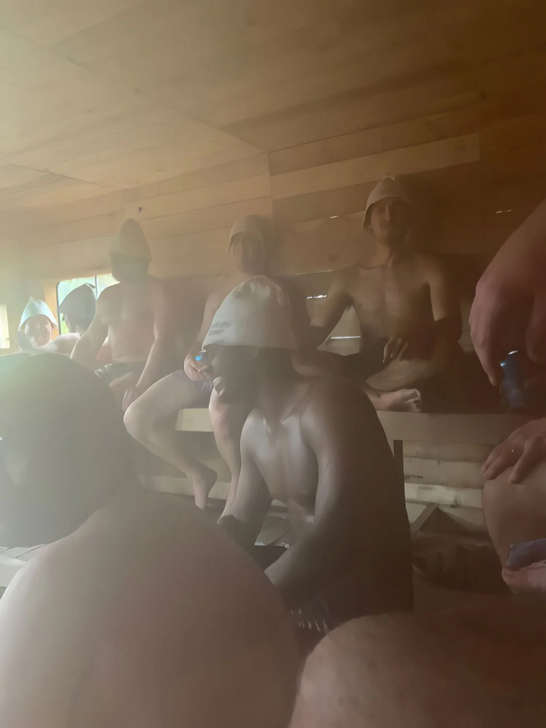 Sea Lanes sauna trip for the Soundhouse boys