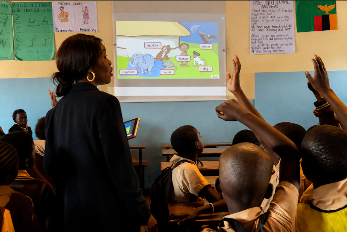 Strong digital learning progress at Linda Community School