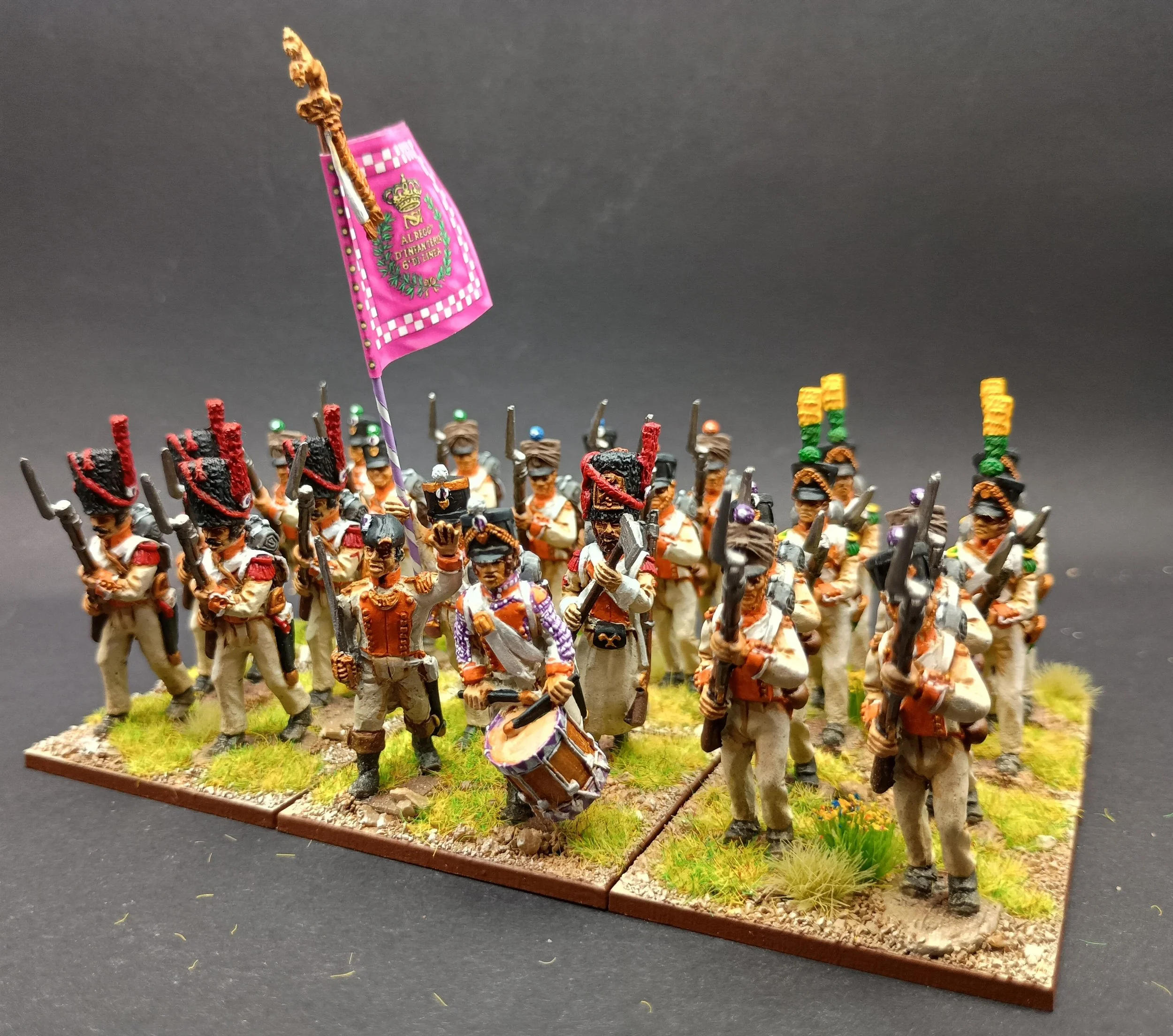 Neapolitan Line Infantry - Bag of Heads