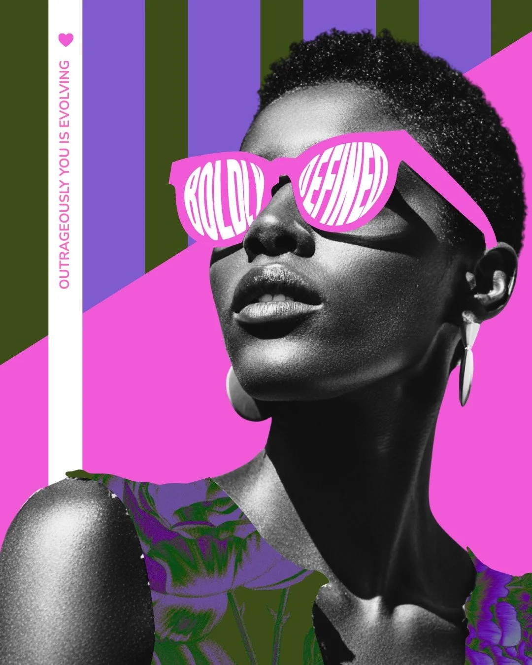 Being bold isn't about colour alone.

It isn't about big type or punchy slogans.

It's about definition, clear values, positioning and personality.

Knowing this removes the need to shout. 

If you're fed up of shouting, I've got something for you - 