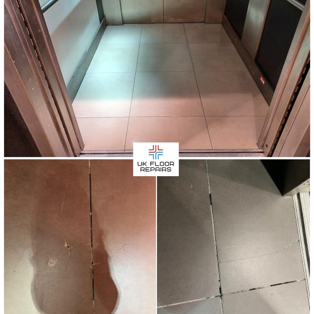 🛠️ Project Overview: A recent project involved a retail store's ceramic tiles in the lift area that were cracked with the grout also missing.

🔧 Solution: To restore the space, we fully uplifted the old ceramic tiles and supplied &amp; installed br