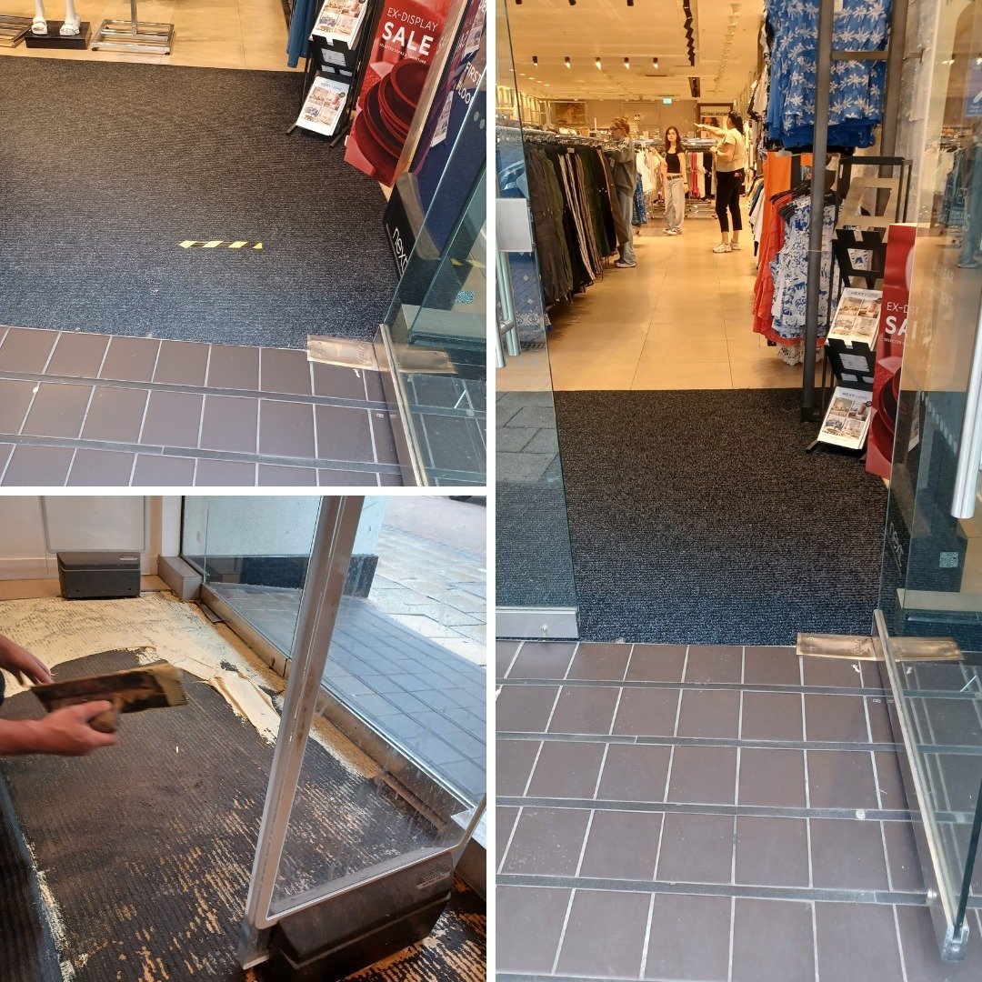 We recently completed an entrance matting replacement for a major high street fashion chain. 

Our team worked diligently to ensure minimal disruption, carrying out all tasks after the store closed for the evening. 

This approach not only maintains 