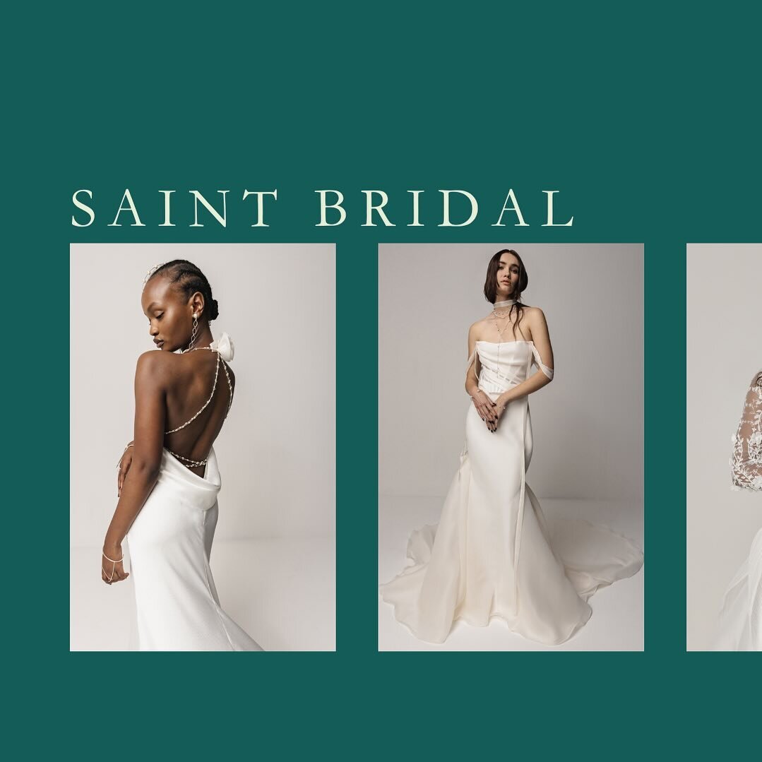 Proud to announce the new @saintbridal collection is officially a part of Marie Gabriel Boho! Romantic, whimsical, and timeless 😍