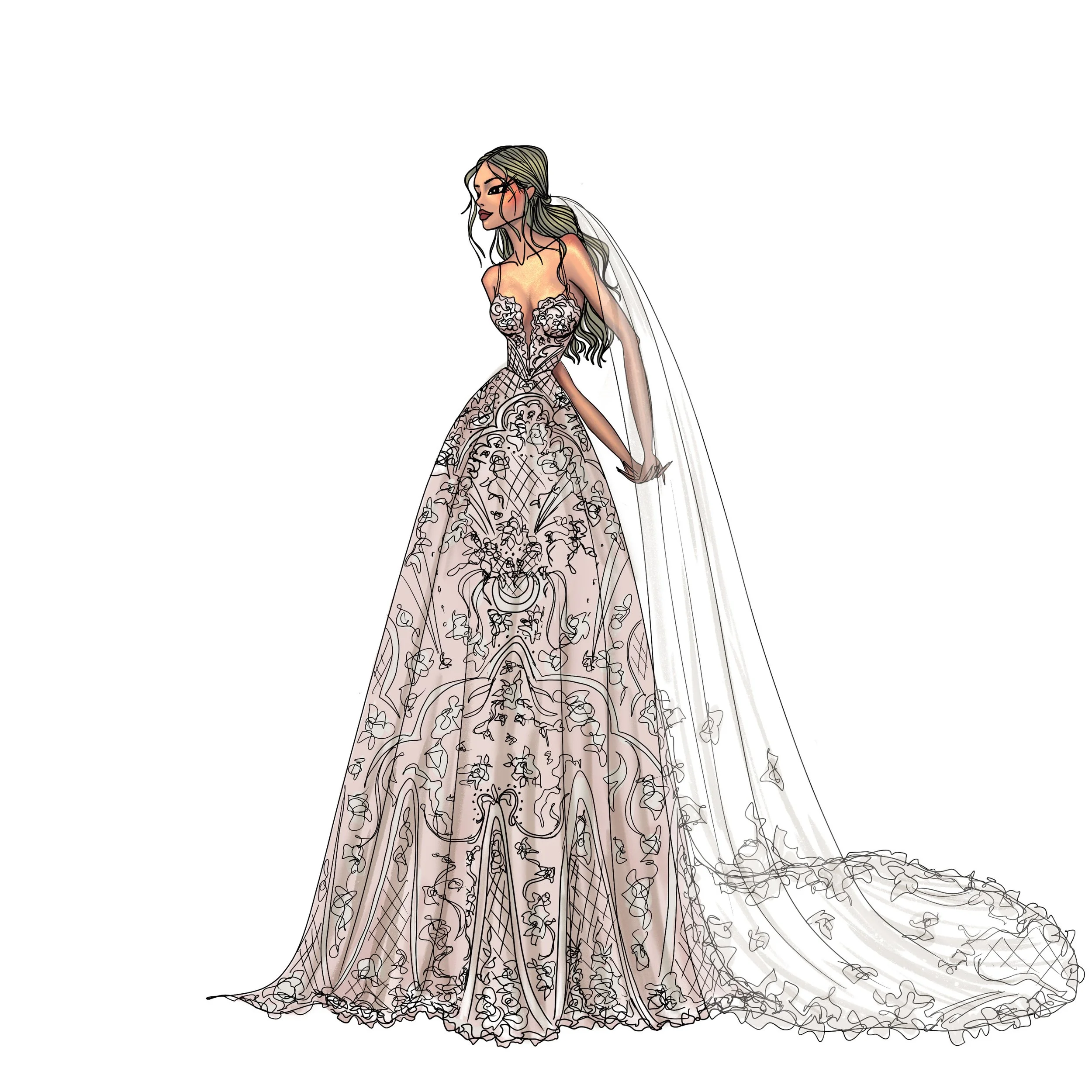 Hayley-Paige-Bridal-Marie-Gabriel-Couture-Indianapolis-Best-Indiana-When-I-Was-The-Sky-Sketch.jpg