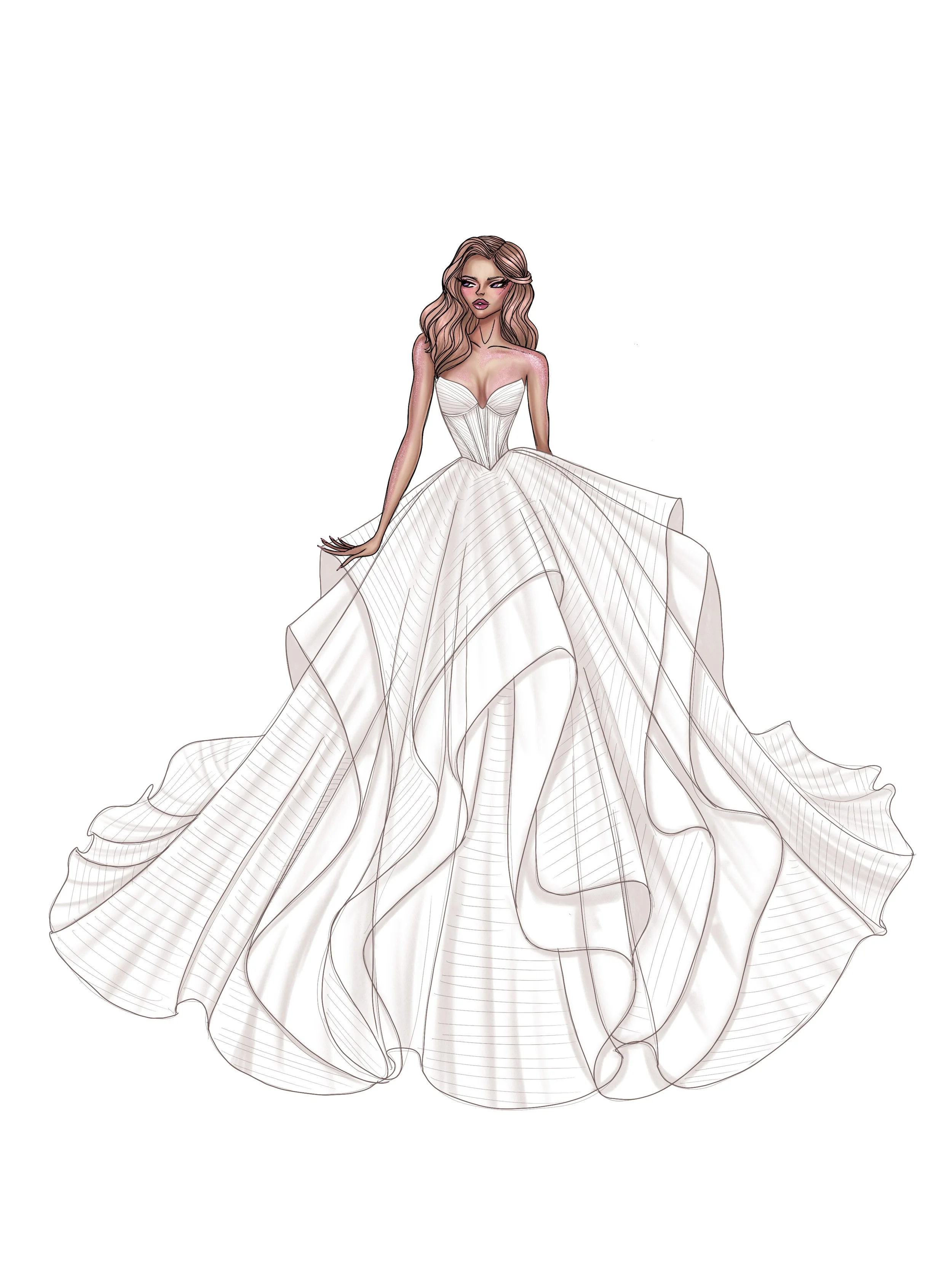 Hayley-Paige-Bridal-Marie-Gabriel-Couture-Indianapolis-Best-Indiana-Once-I-Was-A-Swan-Sketch.jpg