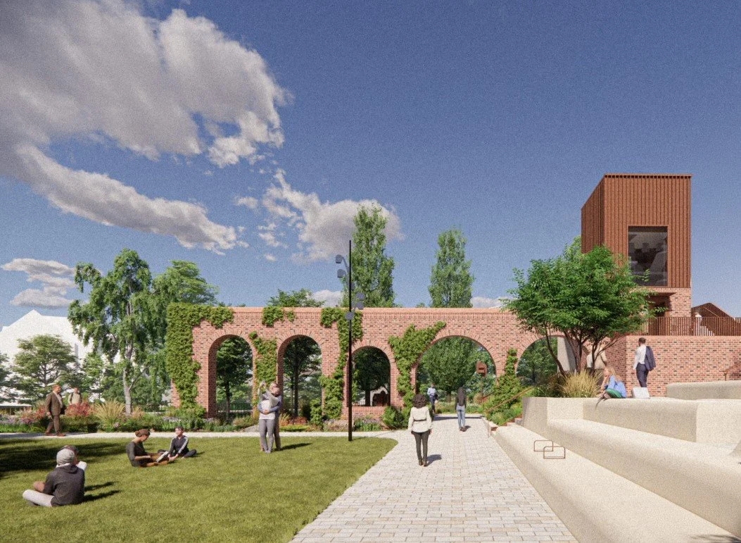 Work starts on flagship public space in Shrewsbury