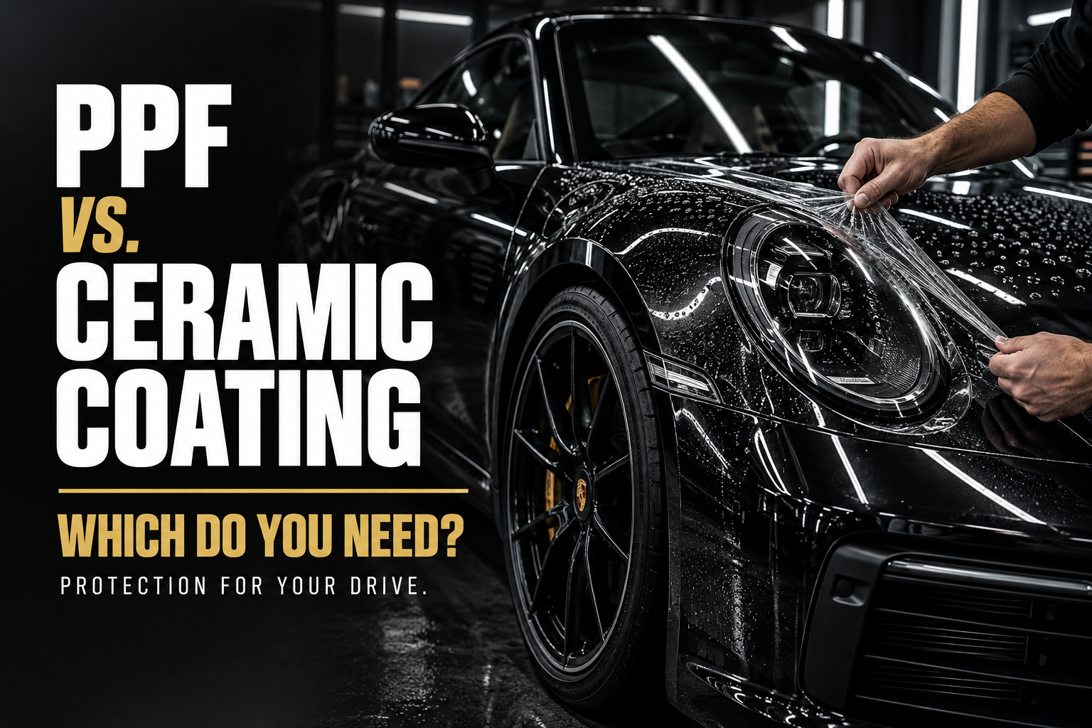 PPF vs. Ceramic Coating: Which Does Your Car Actually Need?
