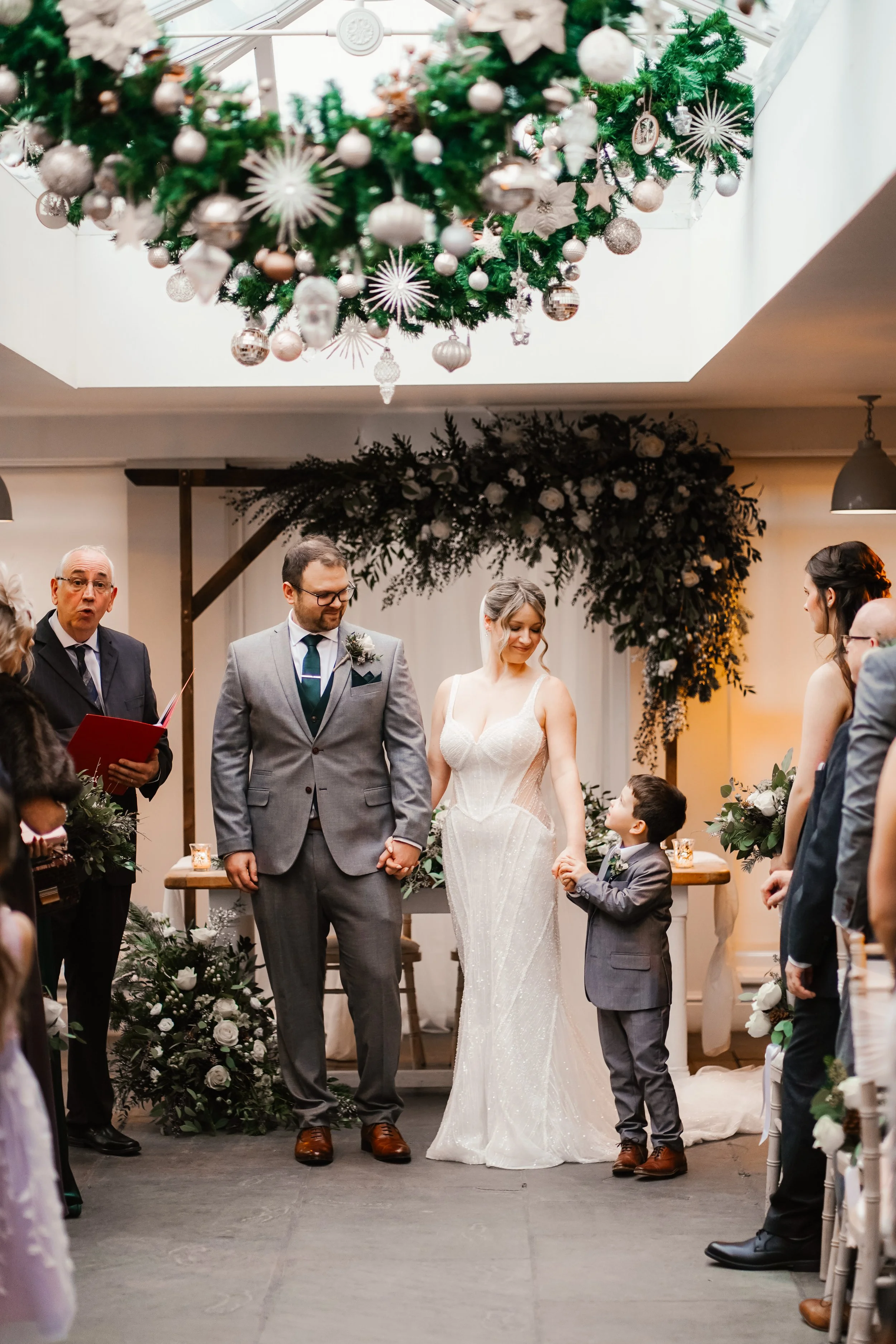 Christmas and Winter Twilight Wedding Venue inspiration Derbyshire