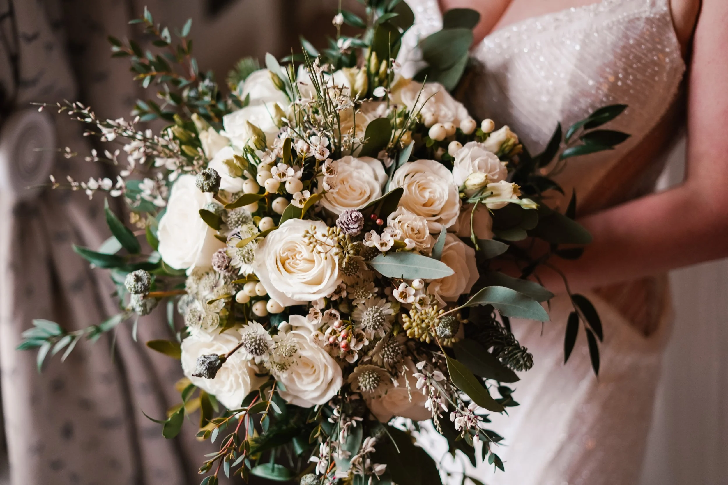 Christmas and Winter Twilight Wedding Venue inspiration Derbyshire