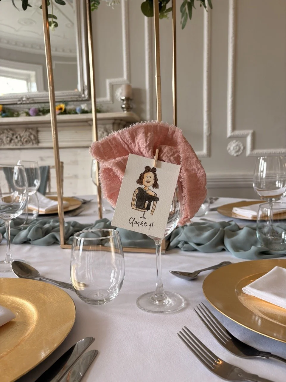 Wedding entertainment &amp; Illustrator Derby
