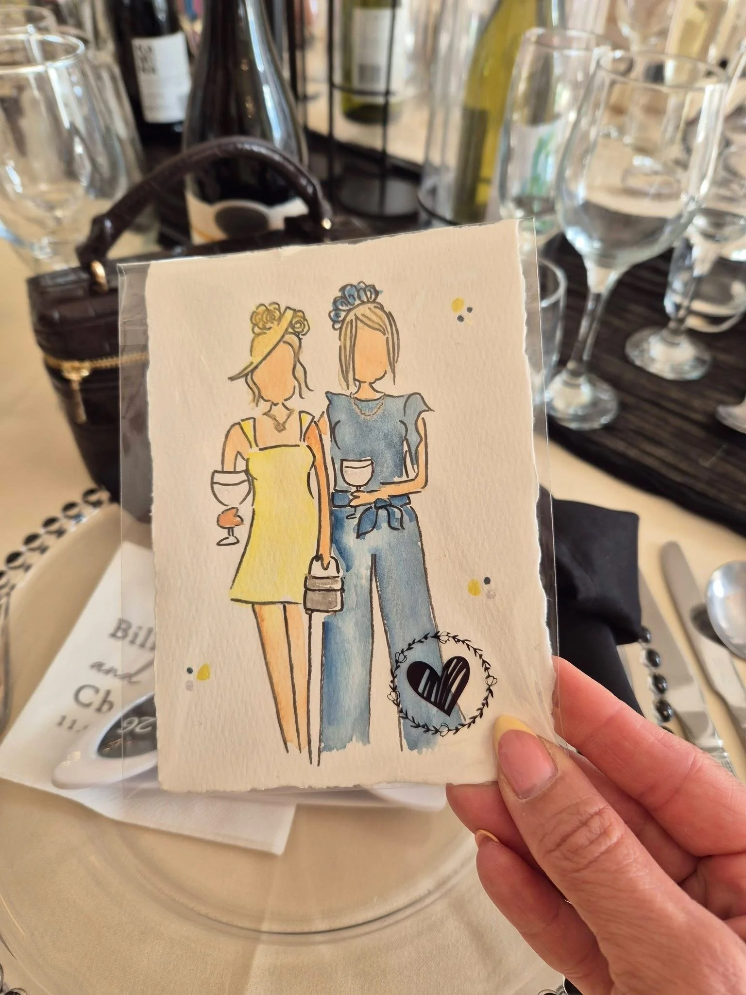 Wedding entertainment &amp; Illustrator Derby