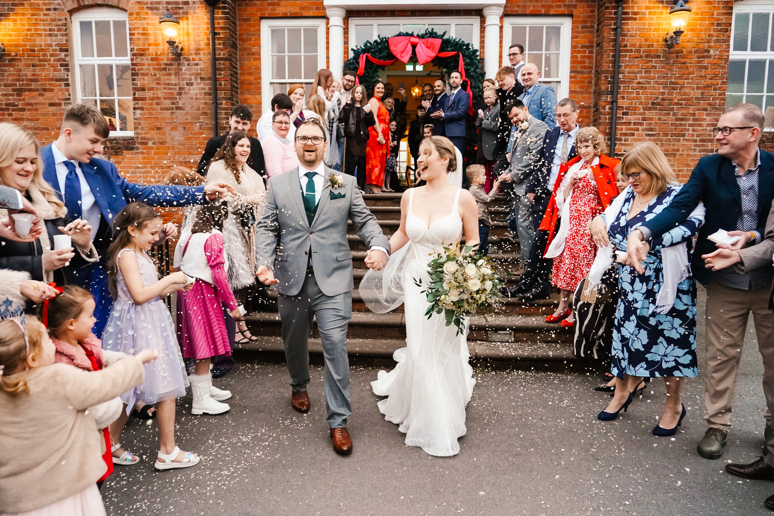 Christmas and Winter Twilight Wedding Venue inspiration Derbyshire
