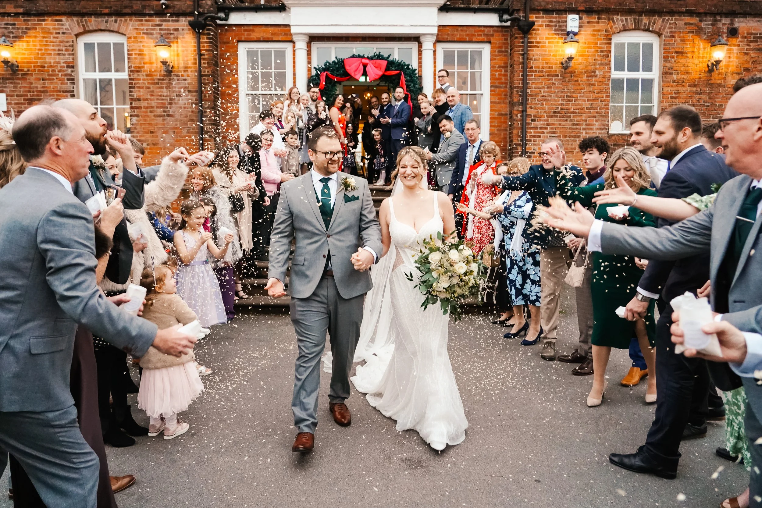 Christmas and Winter Twilight Wedding Venue inspiration Derbyshire