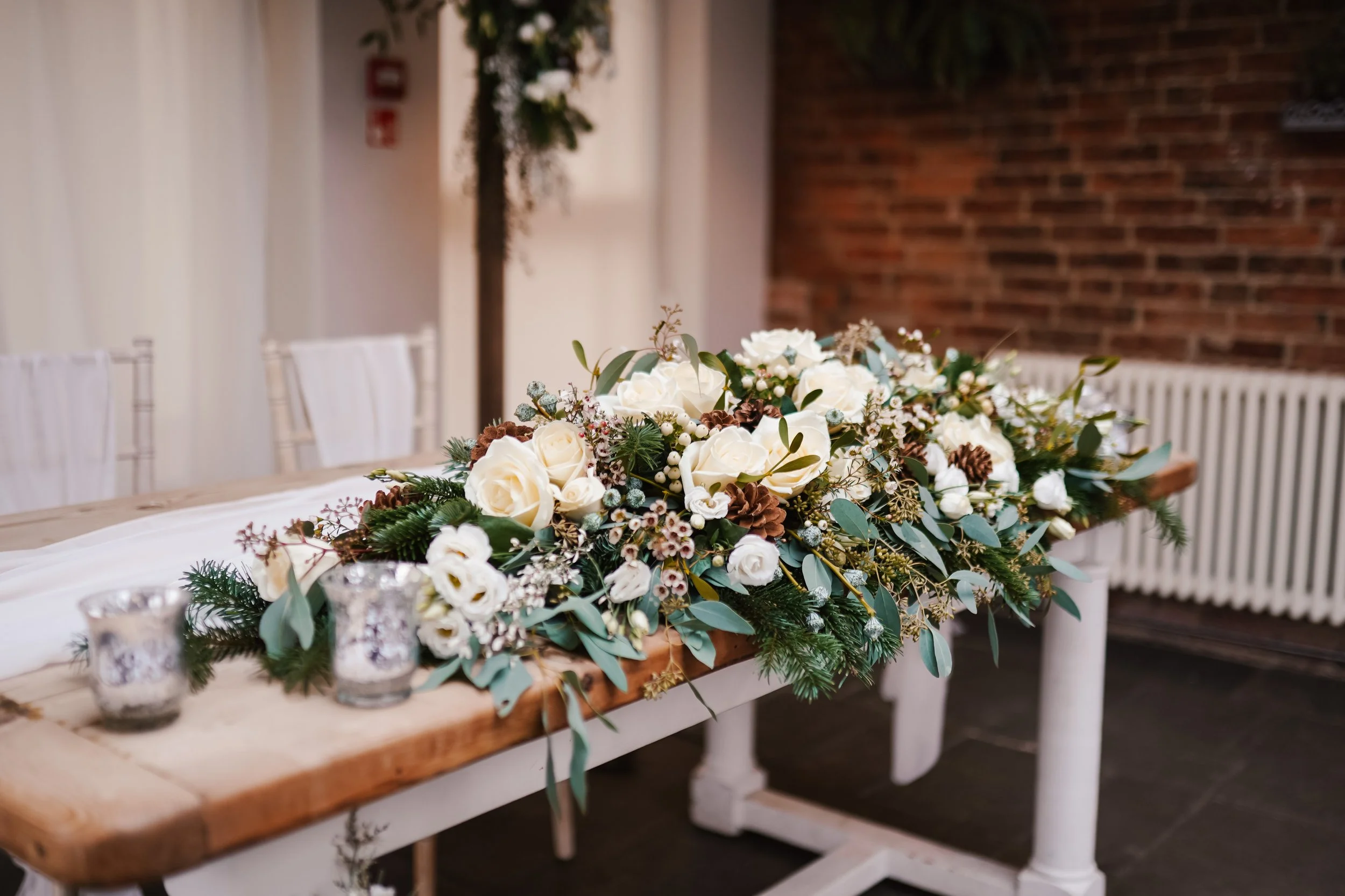 Christmas and Winter Twilight Wedding Venue inspiration Derbyshire