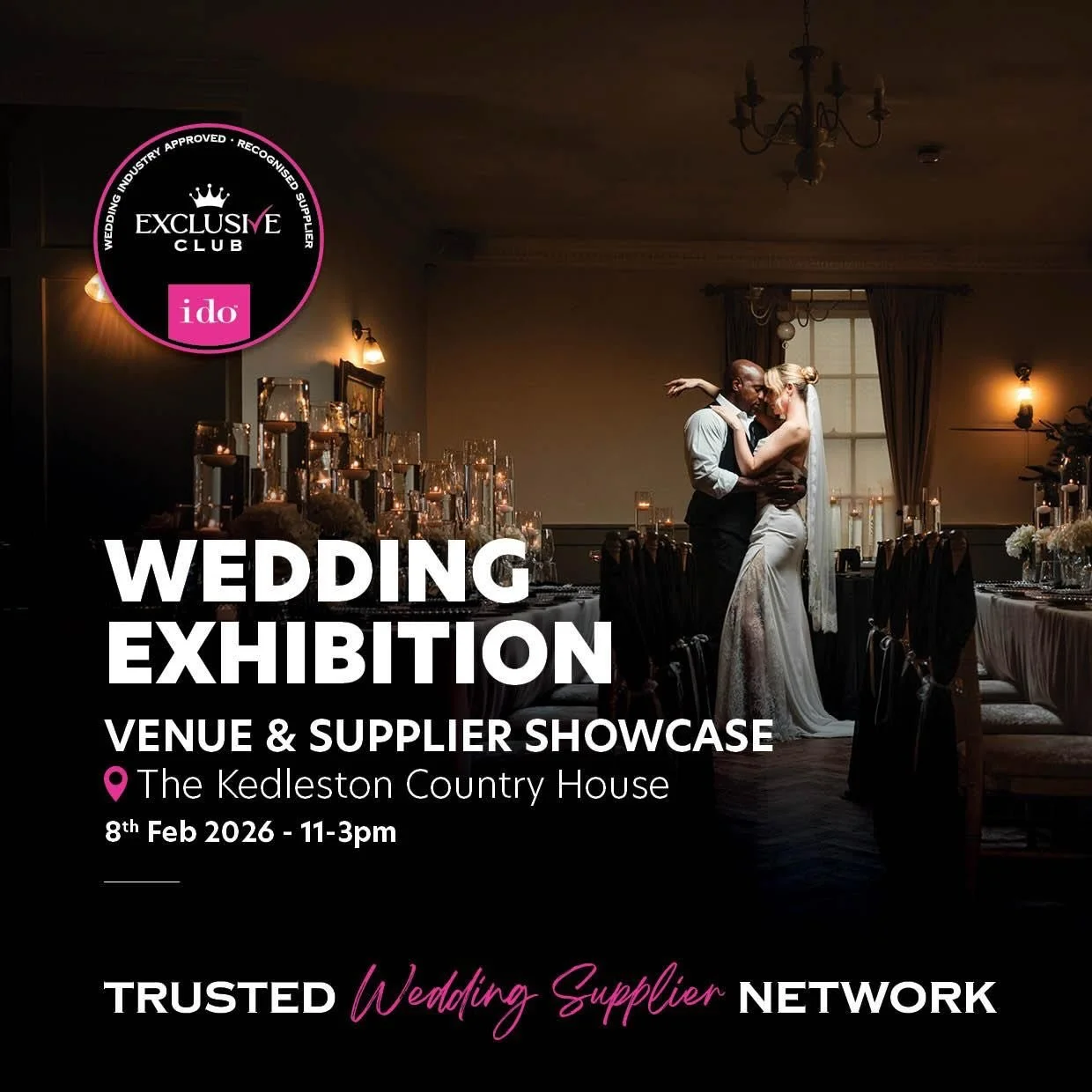 Wedding Fair at The Kedleston Country House Derbyshire 8th February 2026