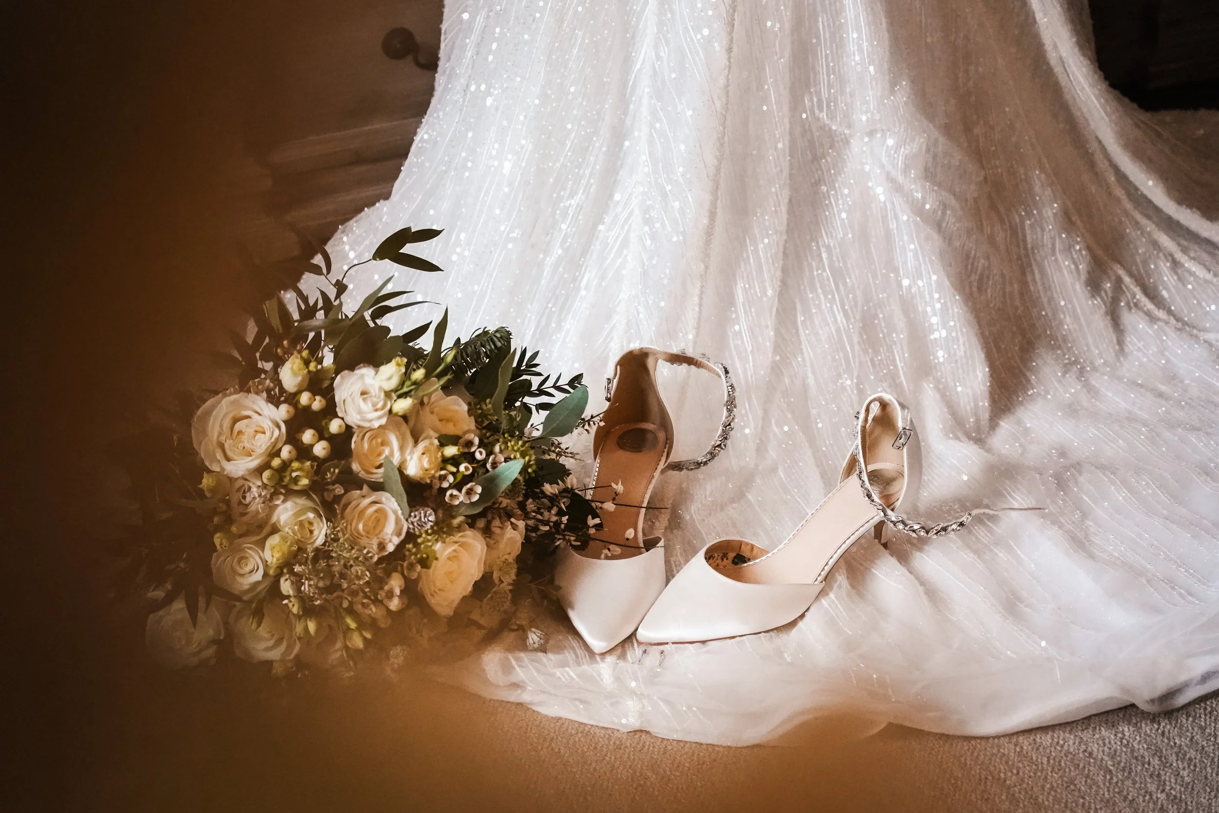 Christmas and Winter Twilight Wedding Venue inspiration Derbyshire
