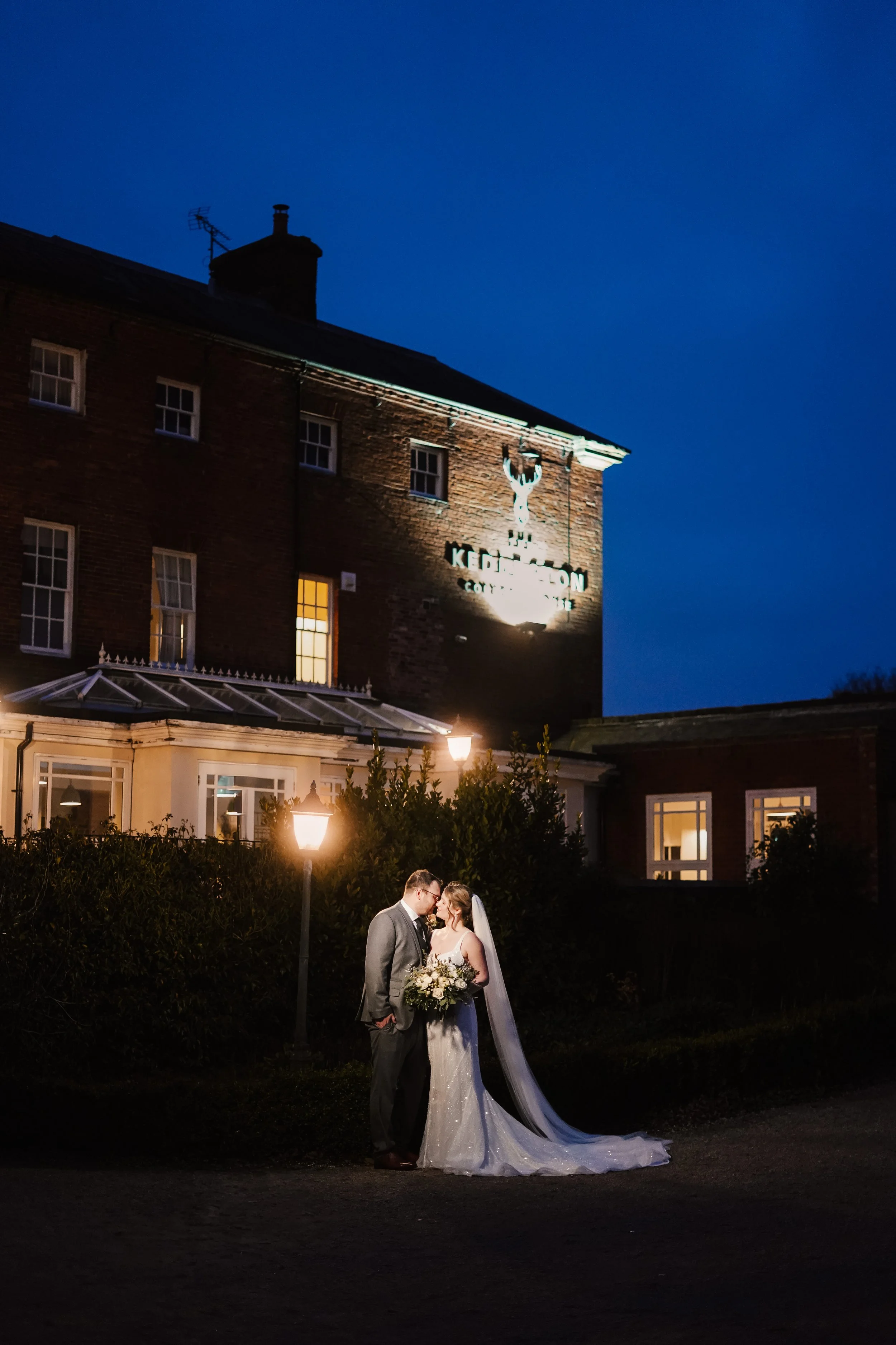 Christmas and Winter Twilight Wedding Venue inspiration Derbyshire
