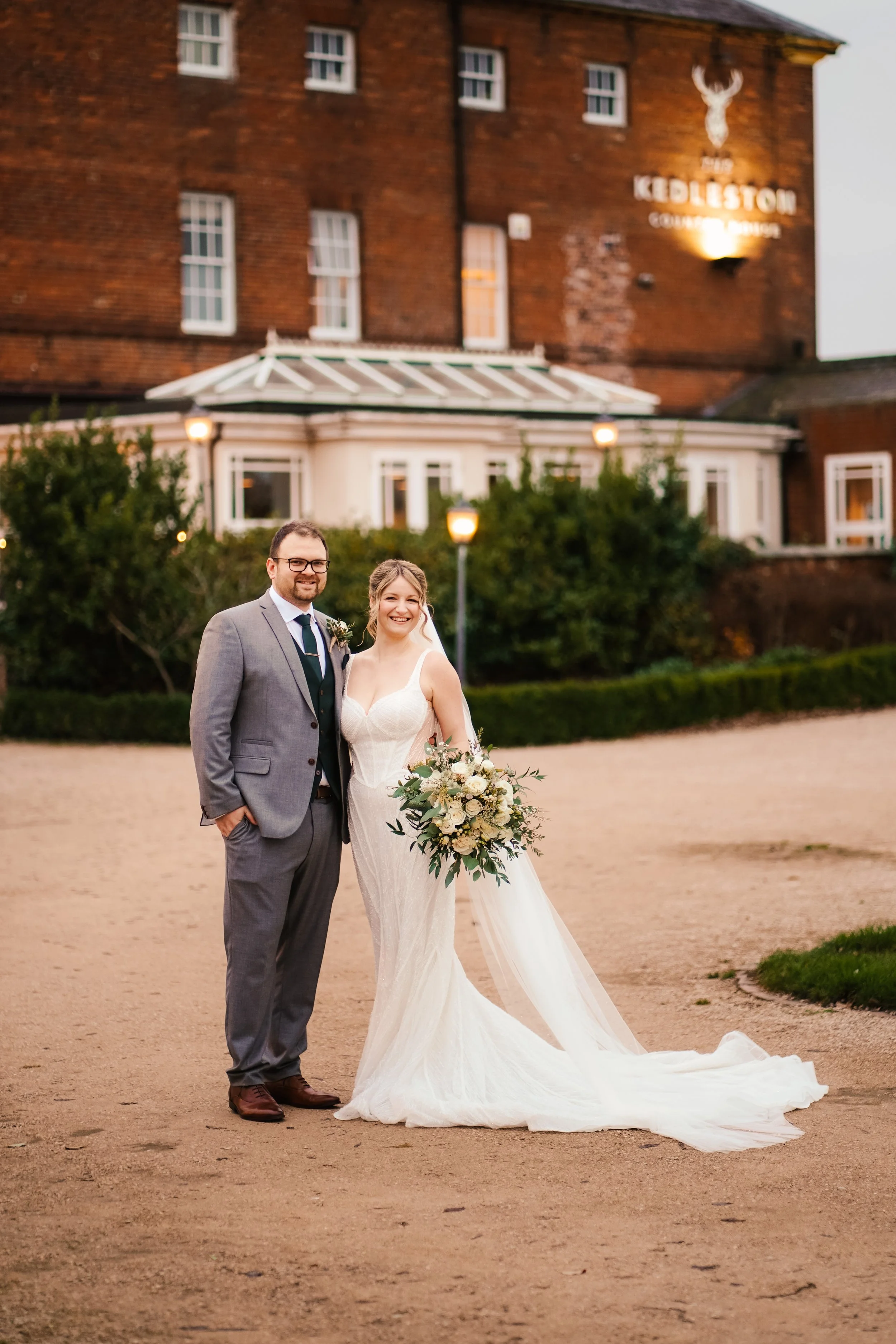 Christmas and Winter Twilight Wedding Venue inspiration Derbyshire