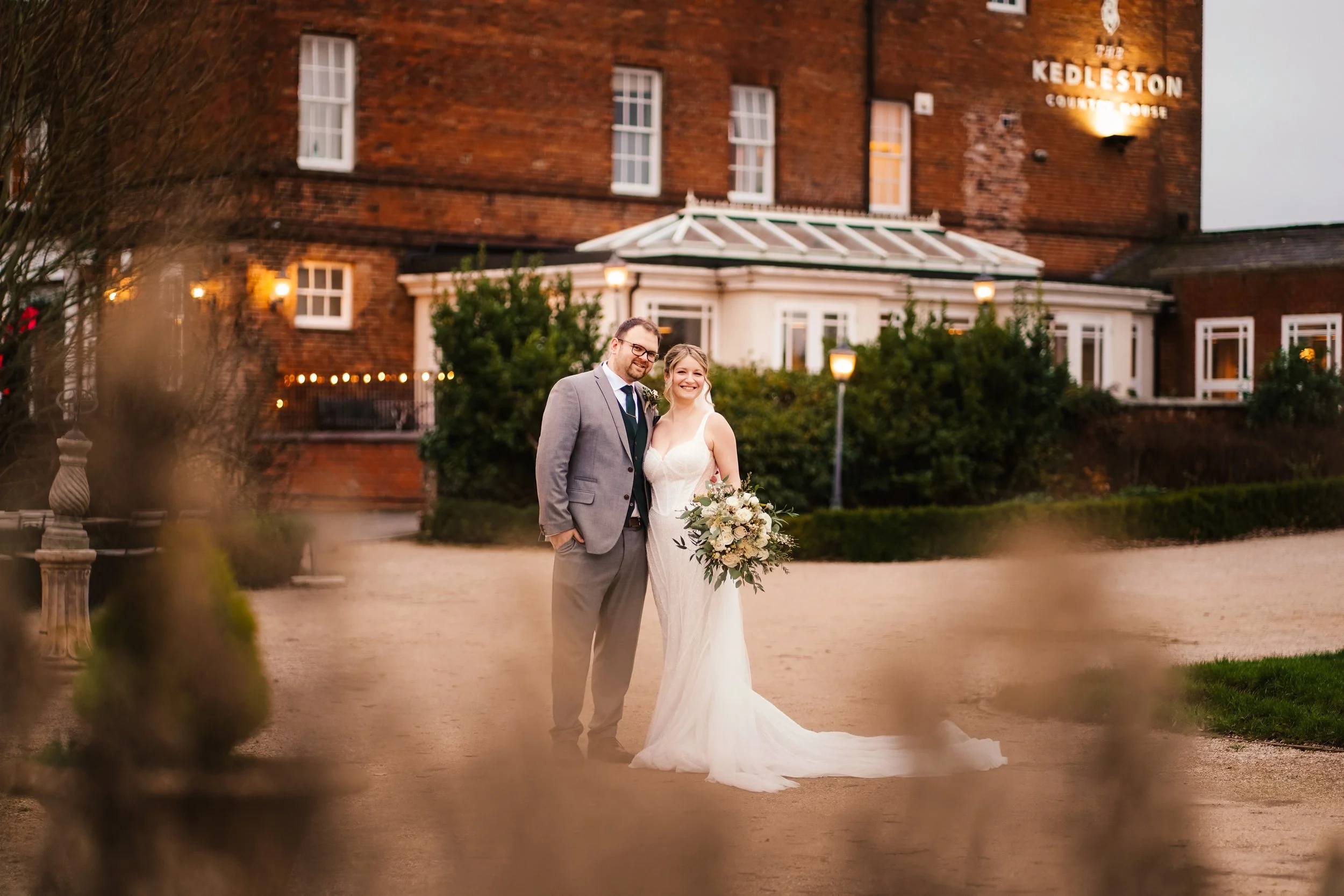 Christmas and Winter Twilight Wedding Venue inspiration Derbyshire