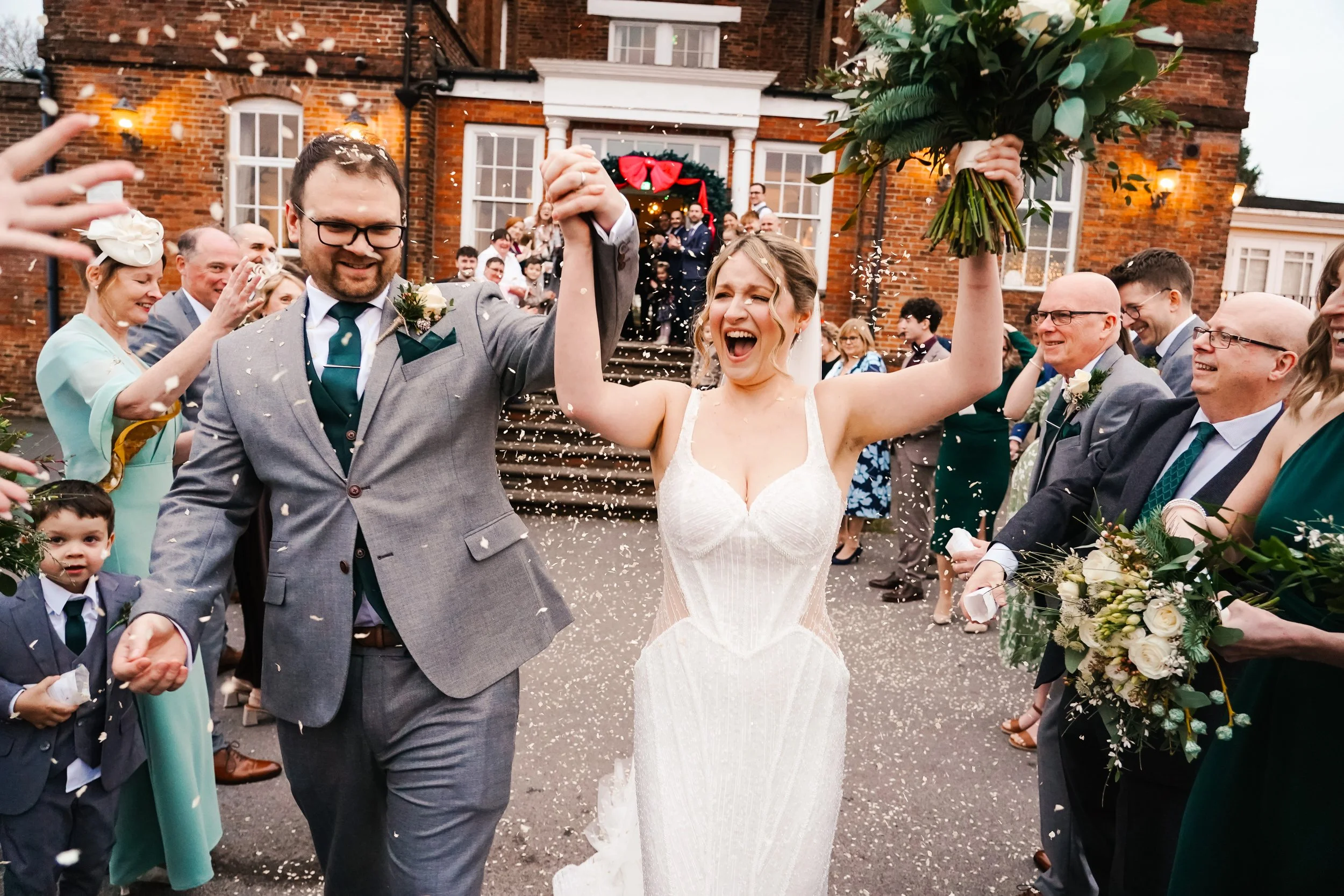 Christmas and Winter Twilight Wedding Venue inspiration Derbyshire
