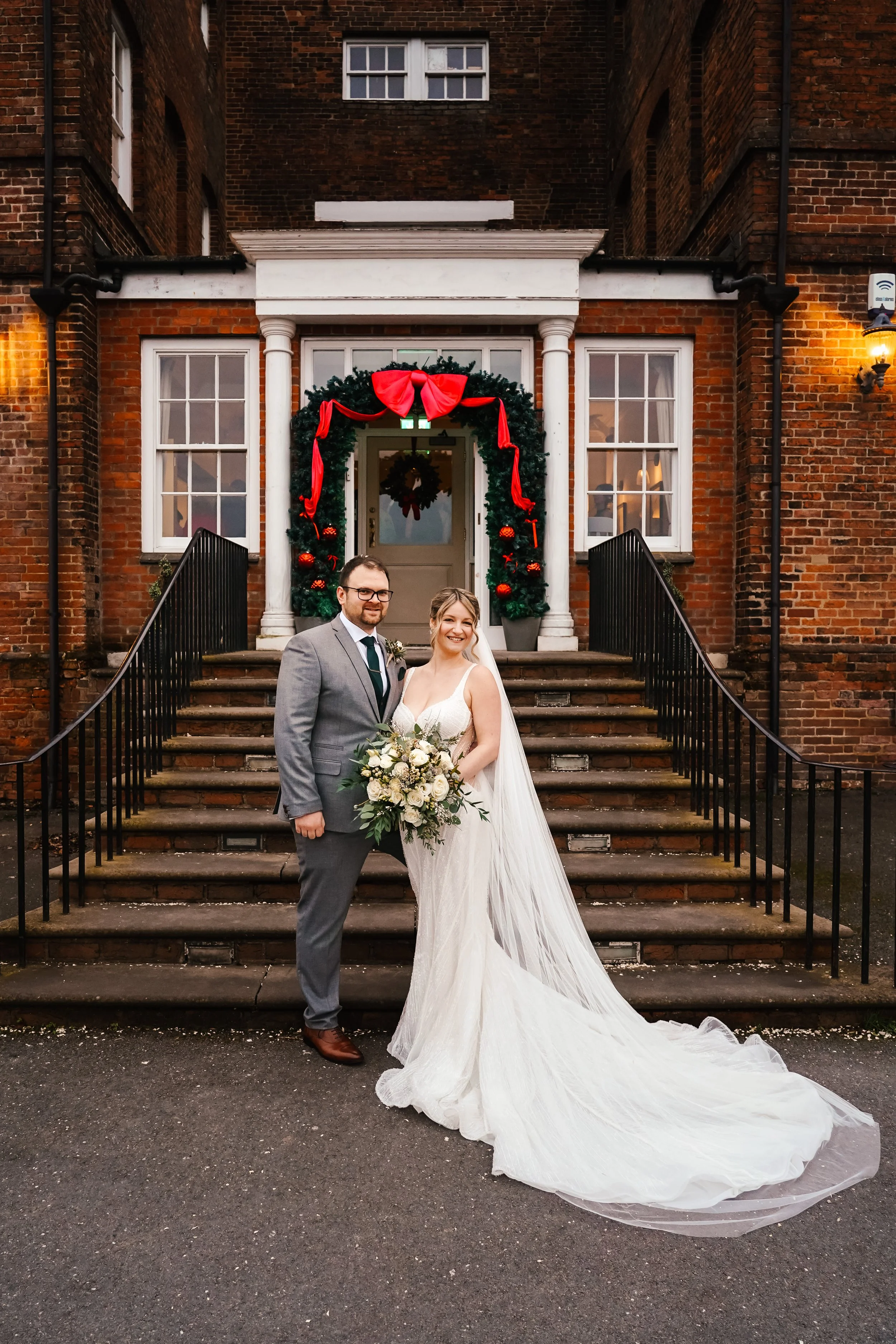 Christmas and Winter Twilight Wedding Venue inspiration Derbyshire