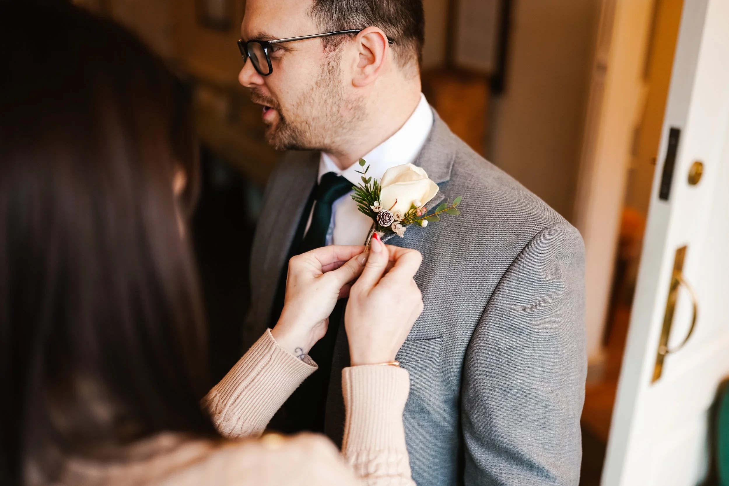 Christmas and Winter Twilight Wedding Venue inspiration Derbyshire