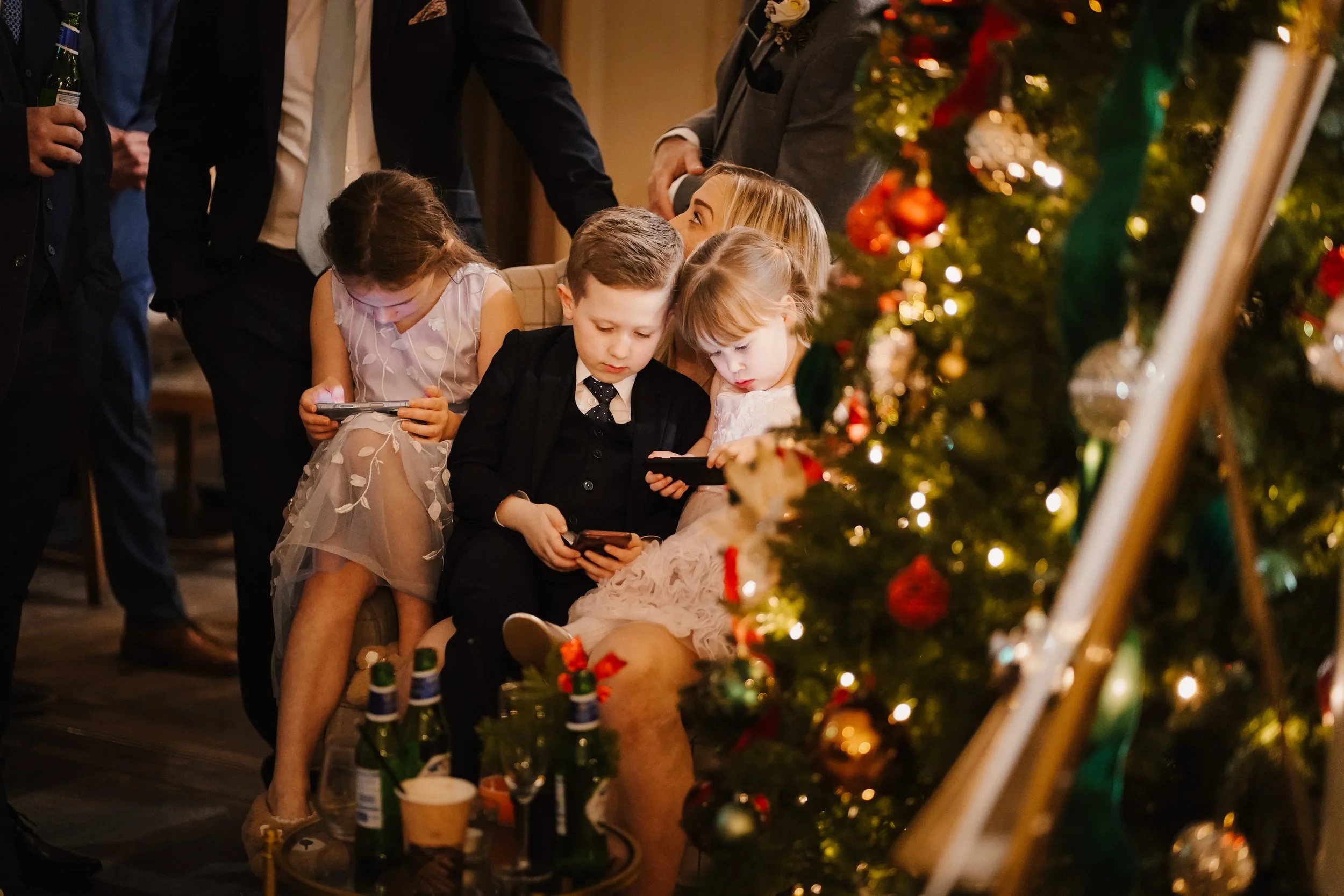 Christmas and Winter Twilight Wedding Venue inspiration Derbyshire