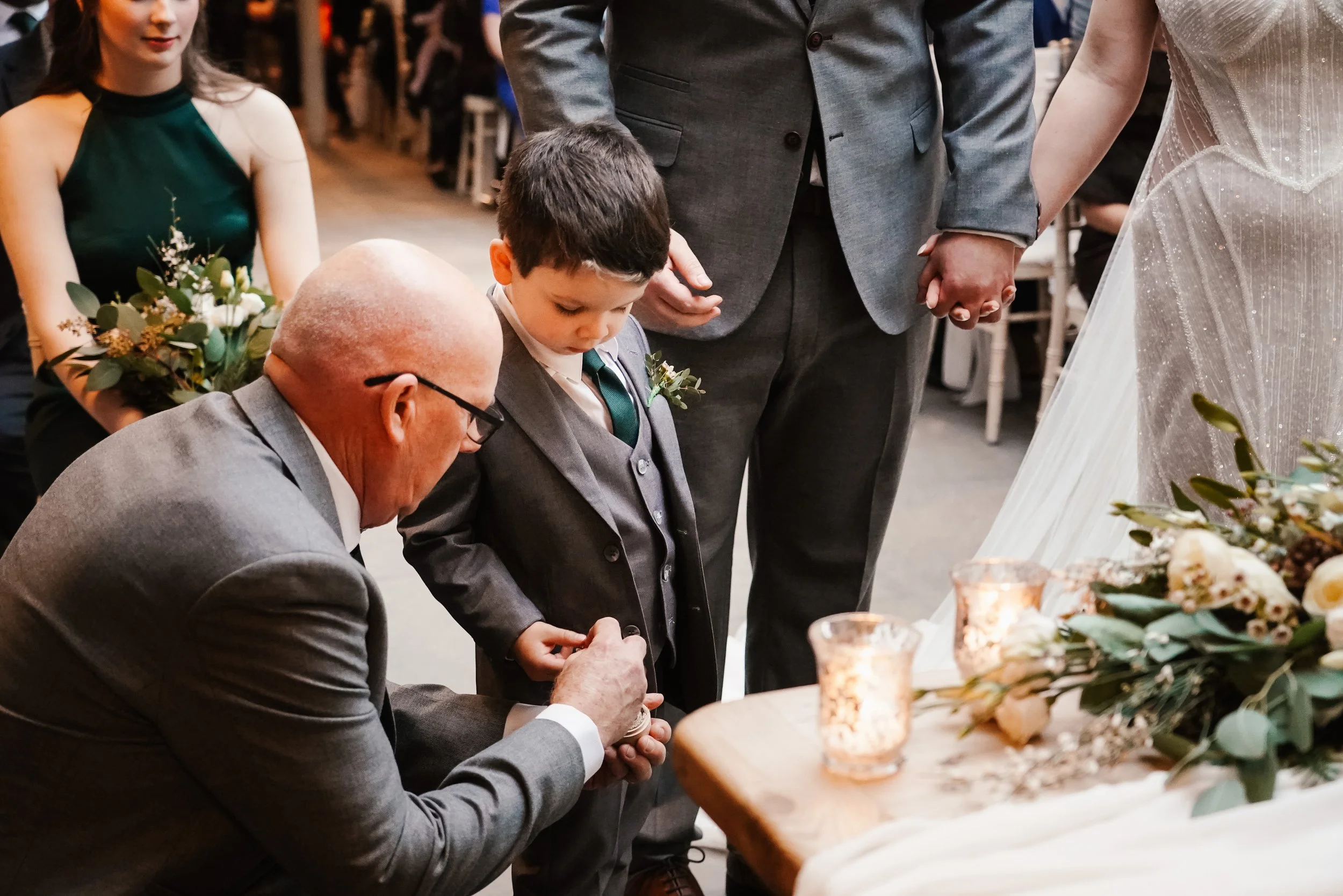 Christmas and Winter Twilight Wedding Venue inspiration Derbyshire
